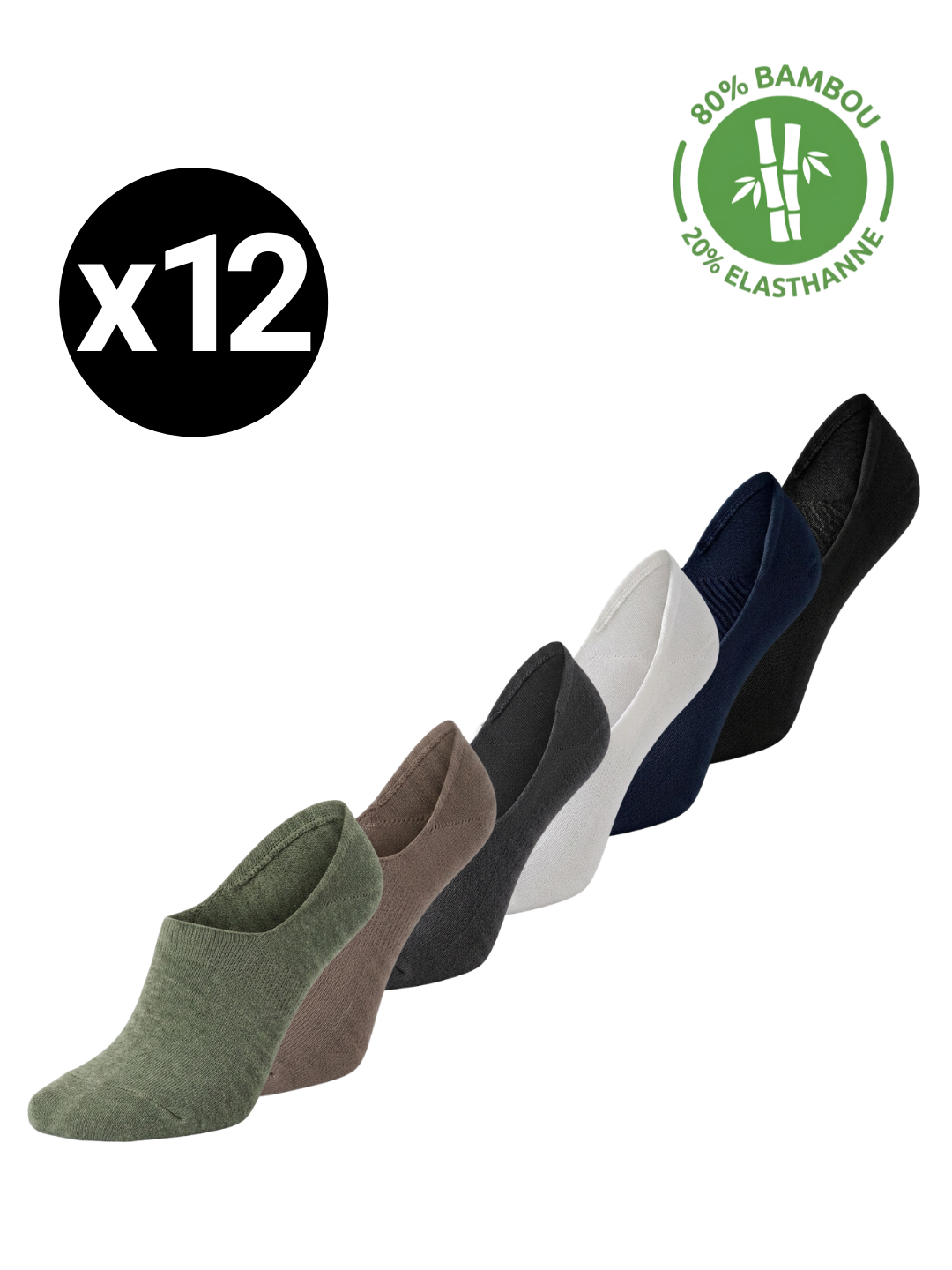 Socquettes en Bambou – 40/46