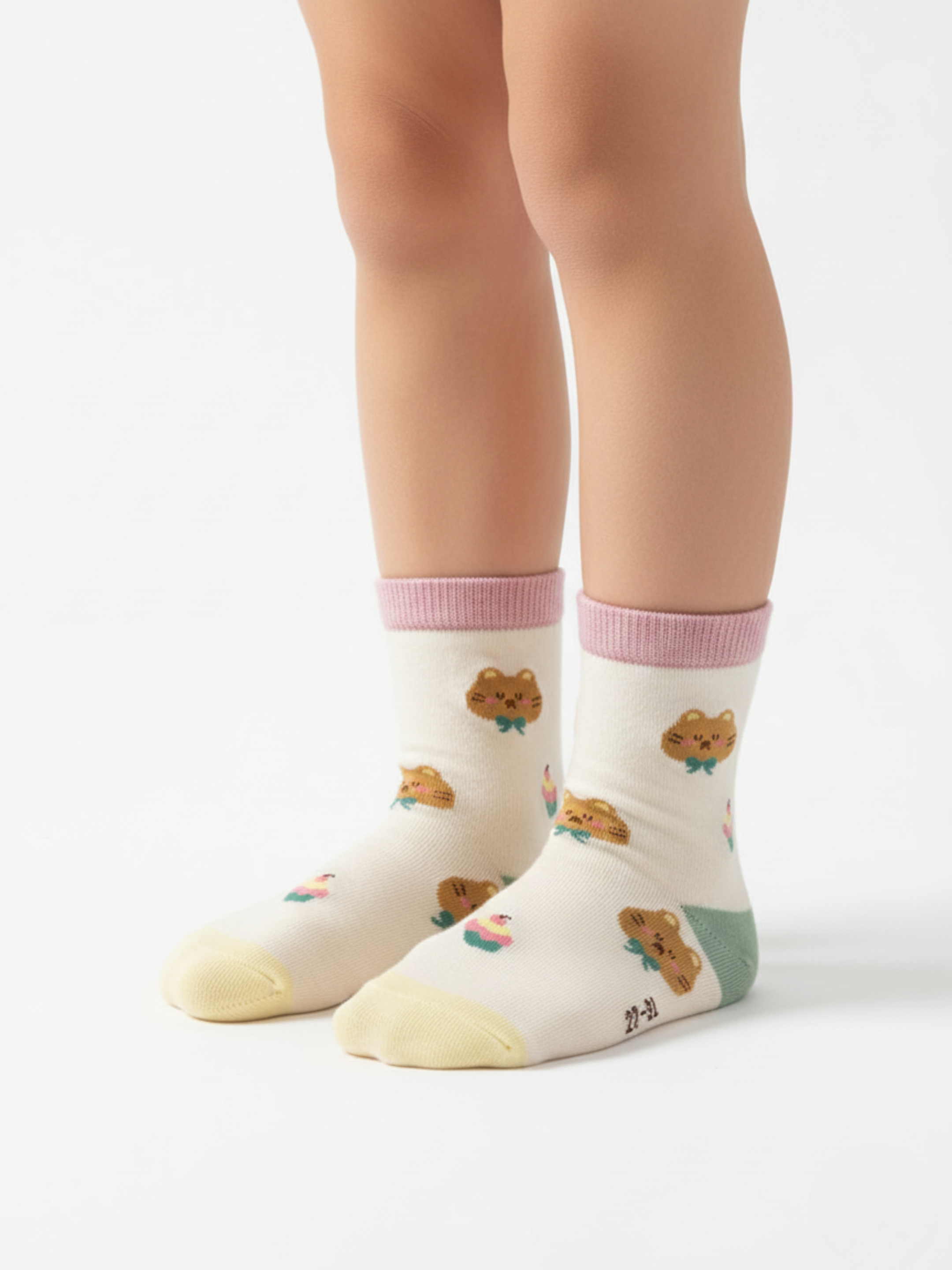 Chaussettes Coton 'Sweet Cats' – Pack (x12)