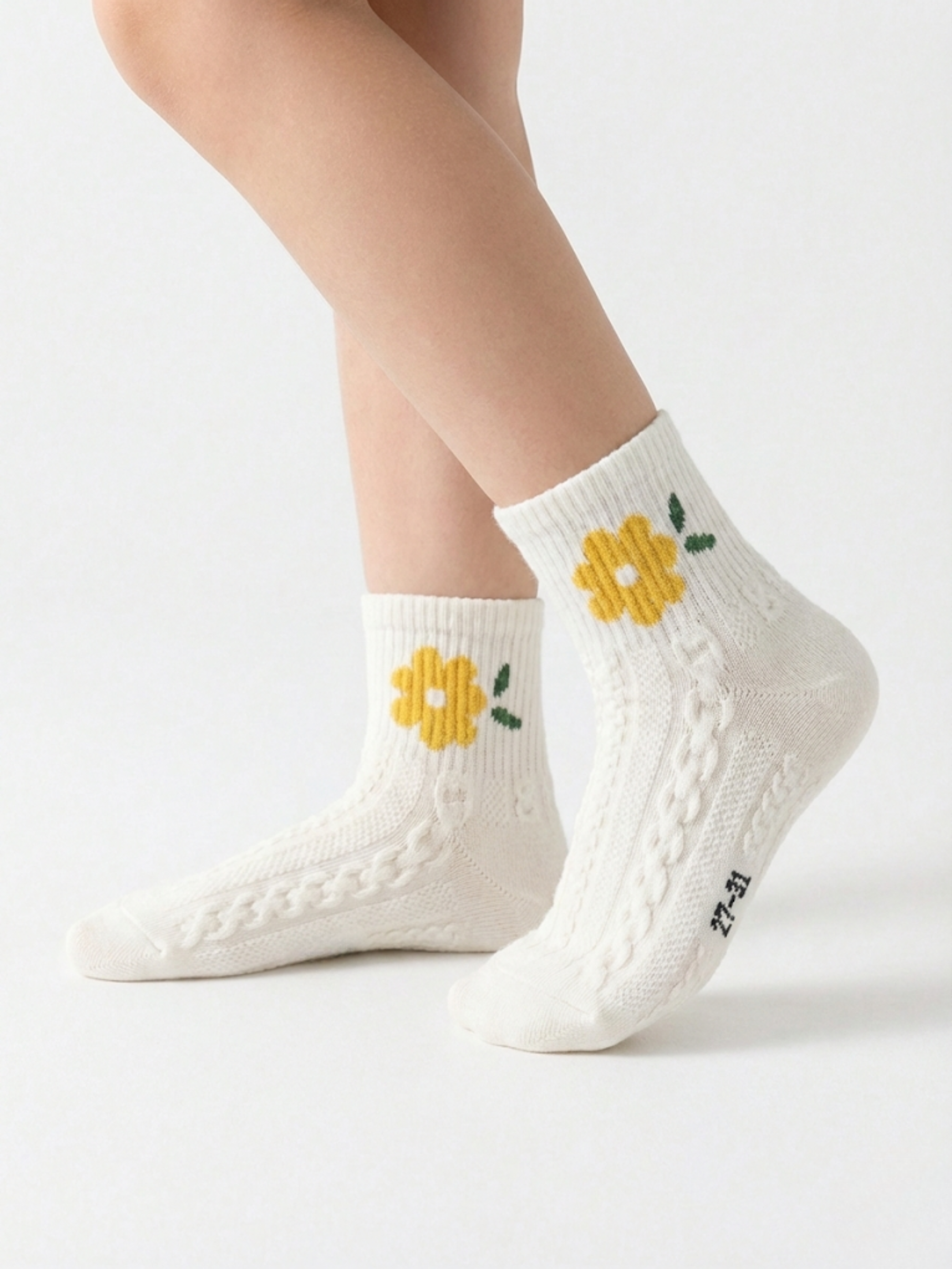 Chaussettes Coton 'Blossom' – Pack (x12)
