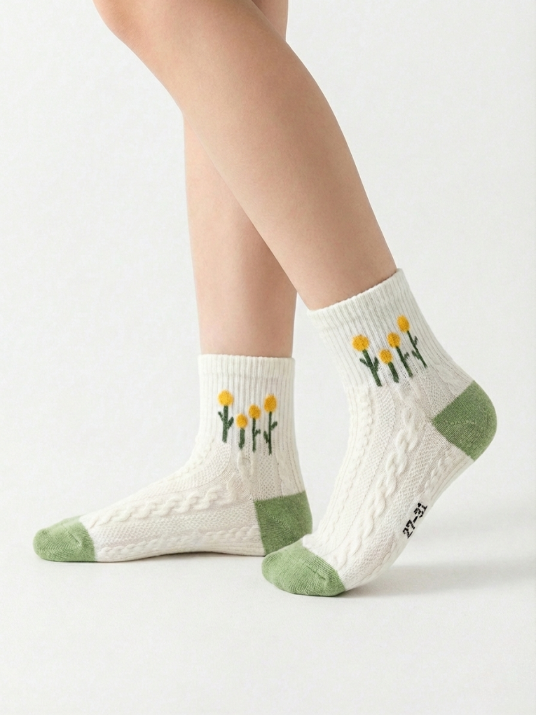 Chaussettes Coton 'Blossom' – Pack (x12)