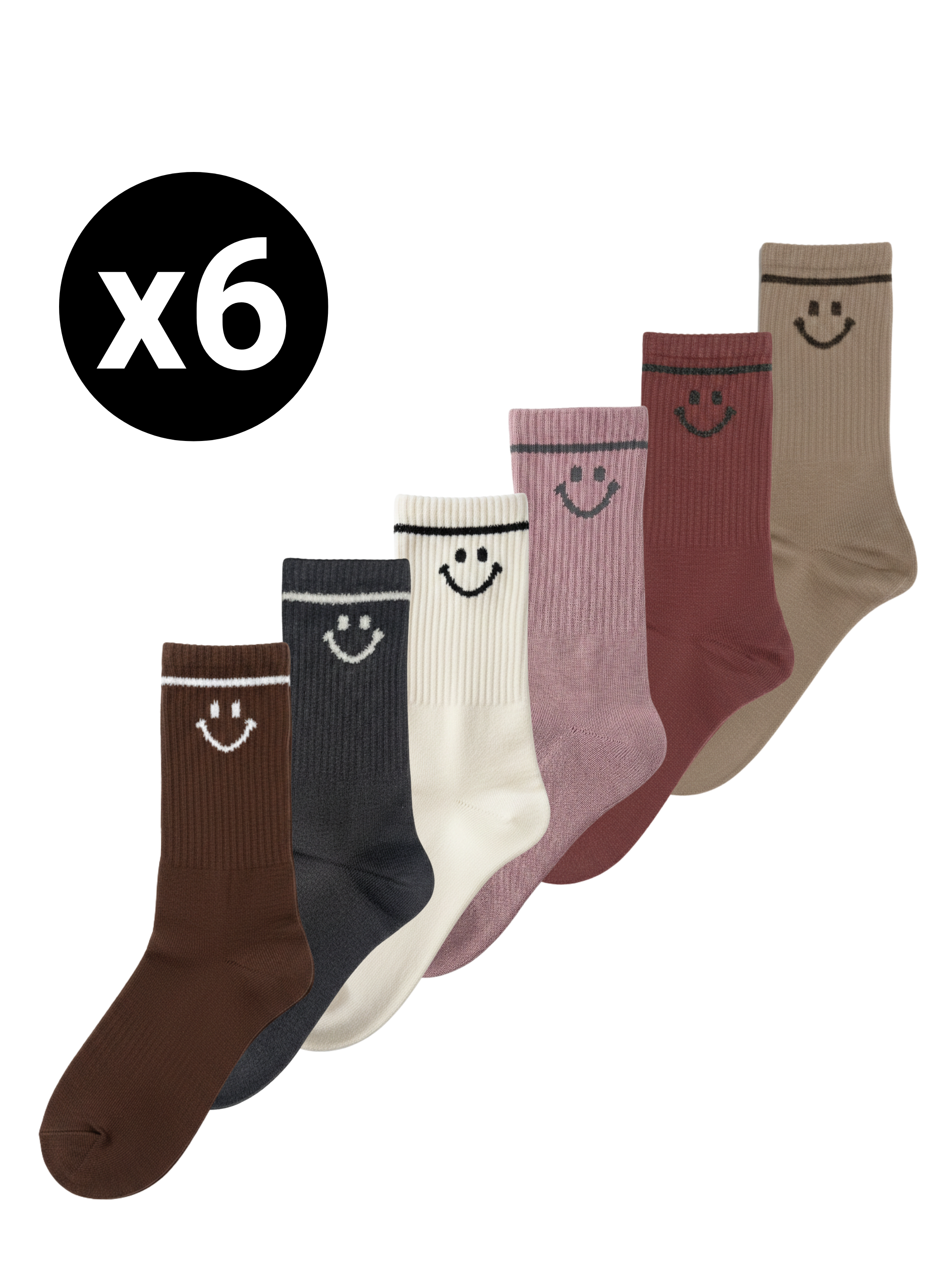 Chaussettes “SMILEY” – Douces & Confortables – 35/40
