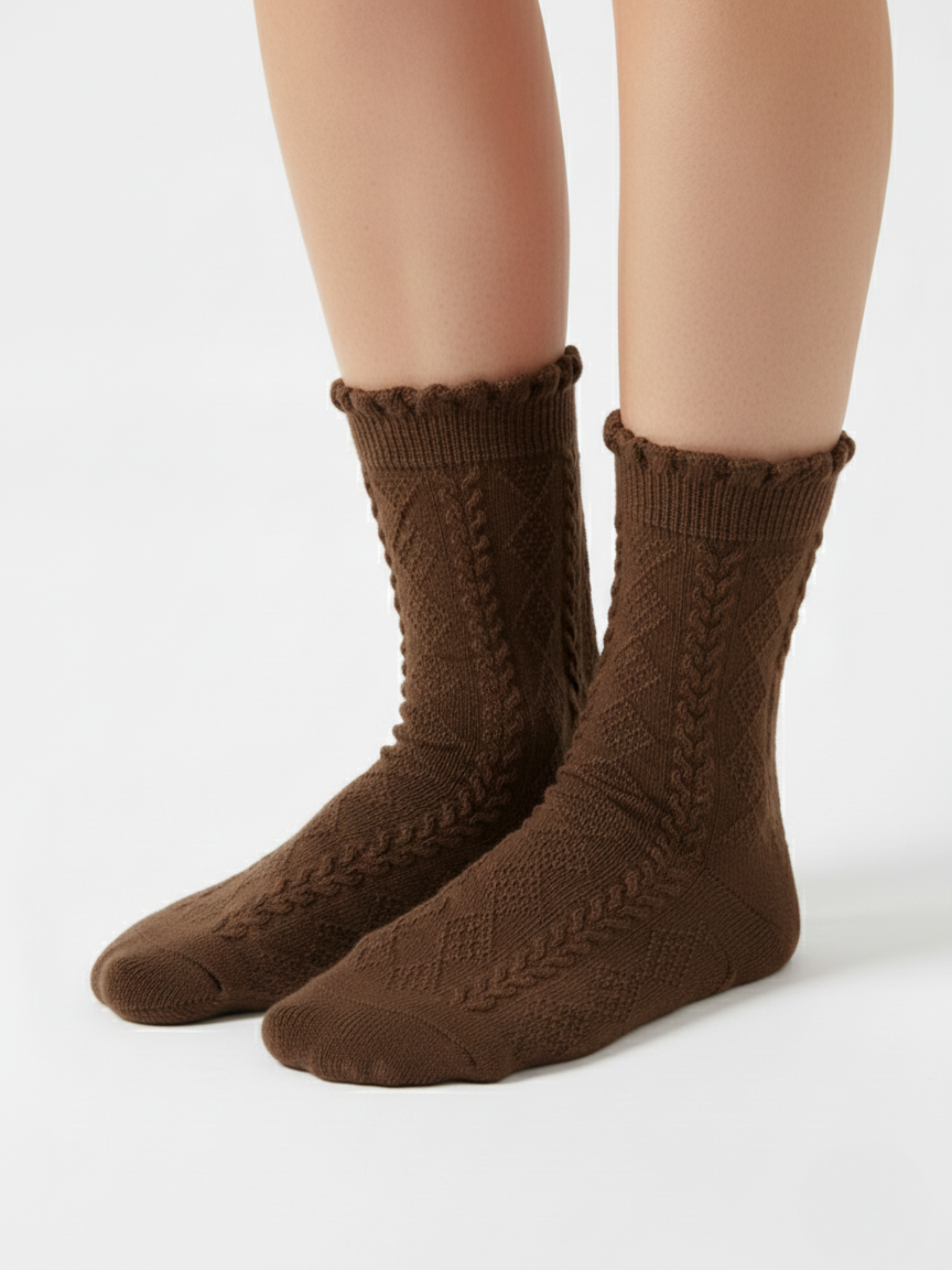 Chaussettes Douces à Torsades – 35/40