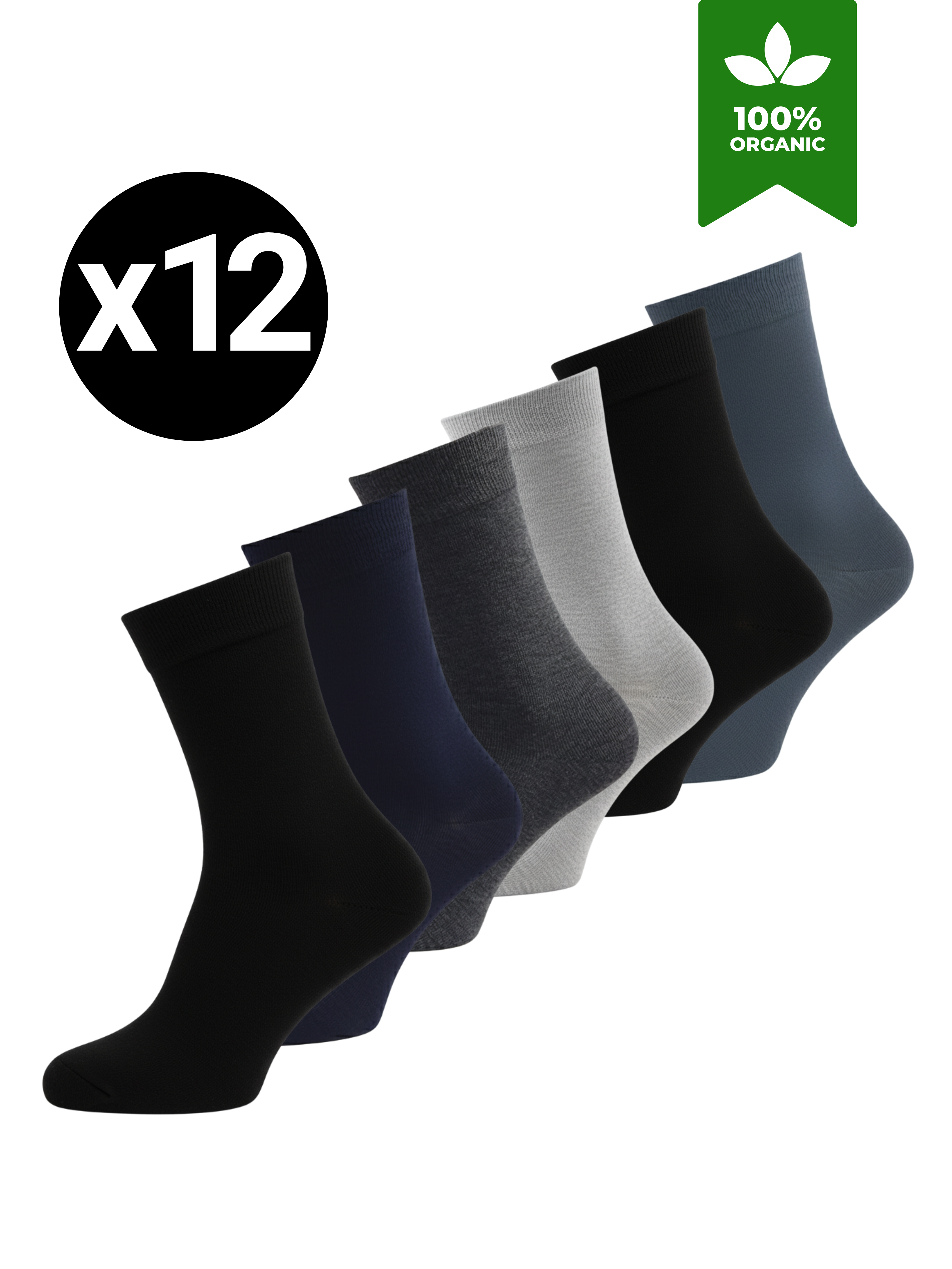 Chaussettes en Bambou – 40/46