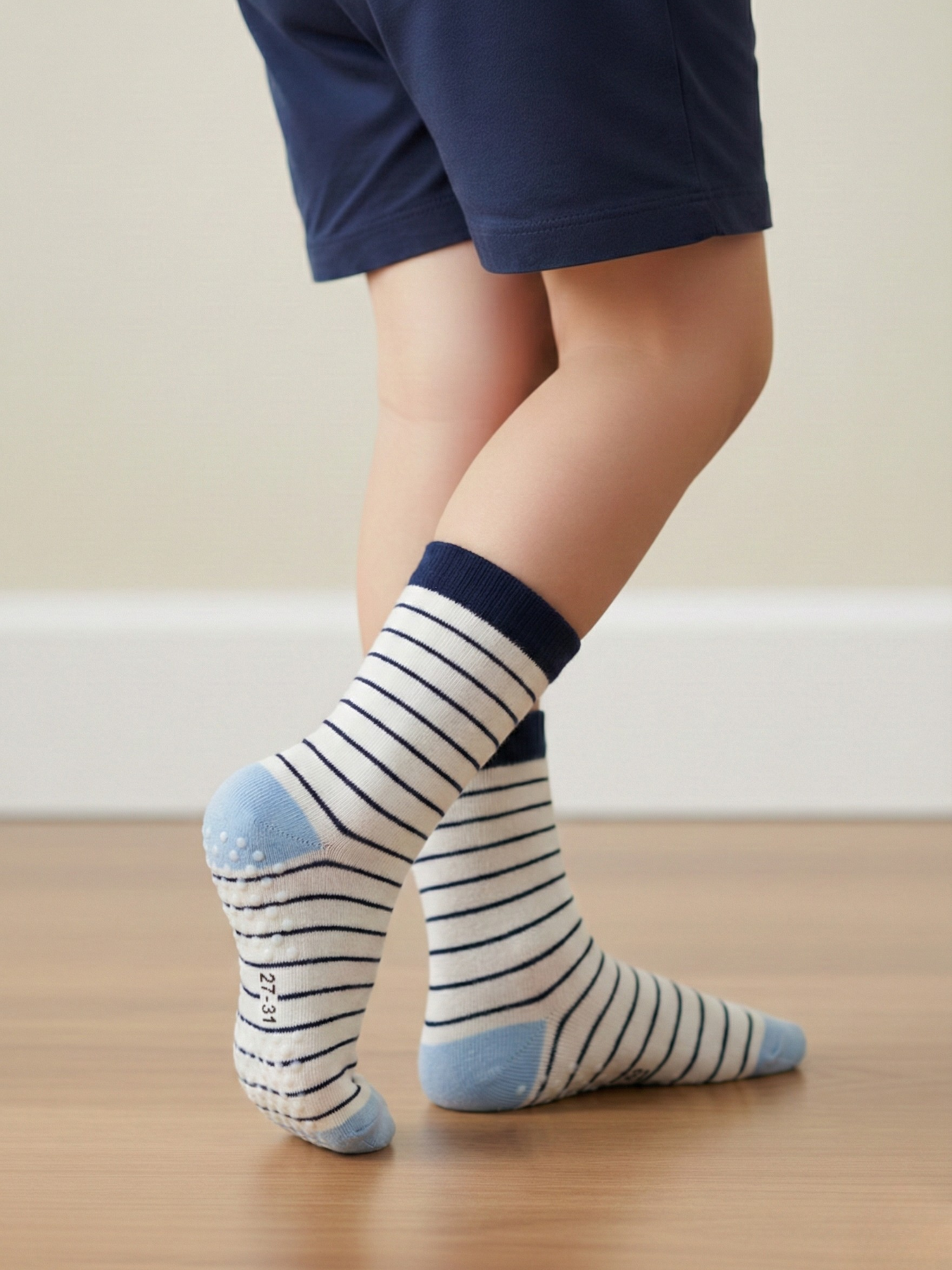Chaussettes Antidérapantes Garçon – Pack x12
