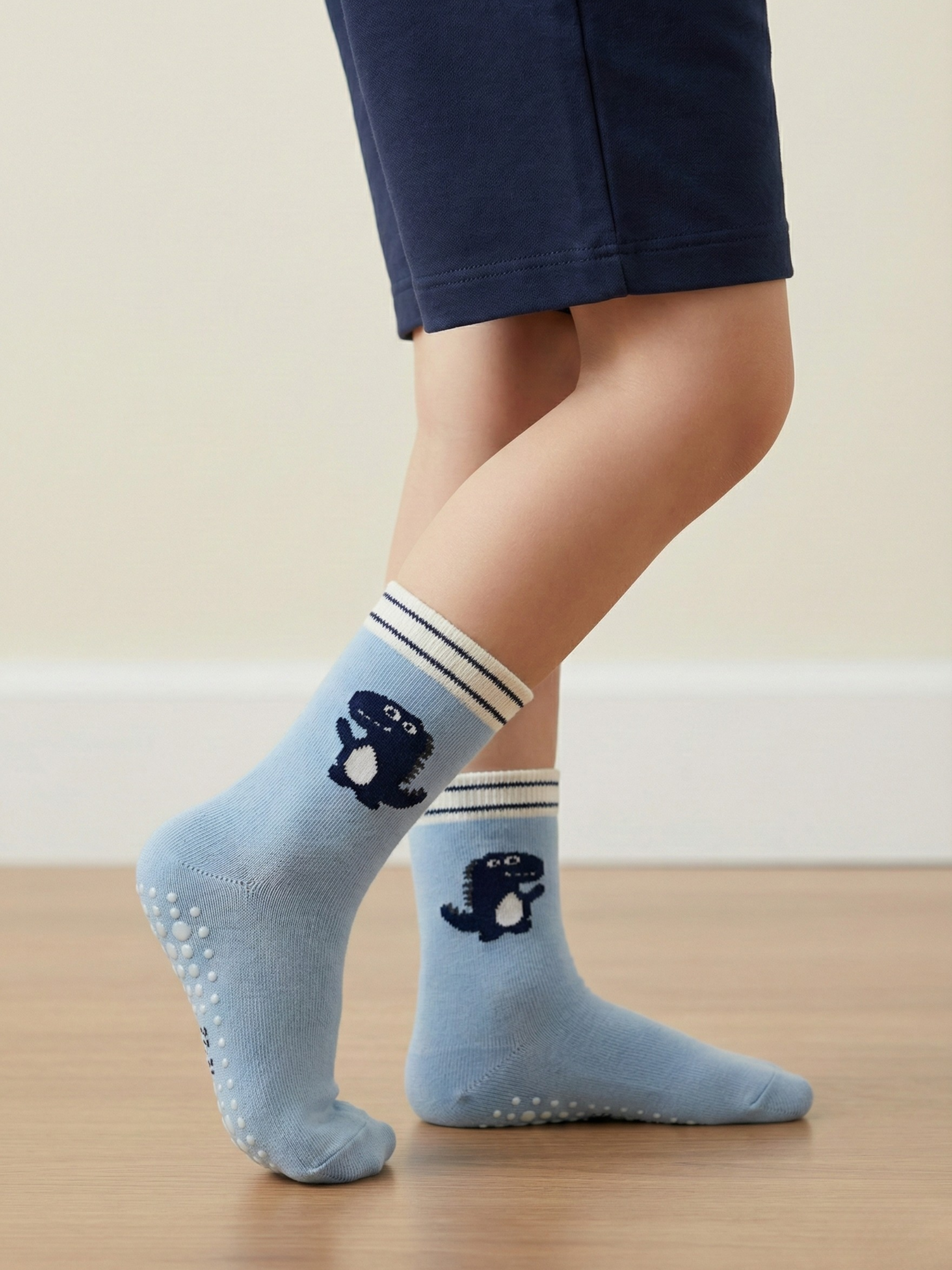 Chaussettes Antidérapantes Garçon – Pack x12