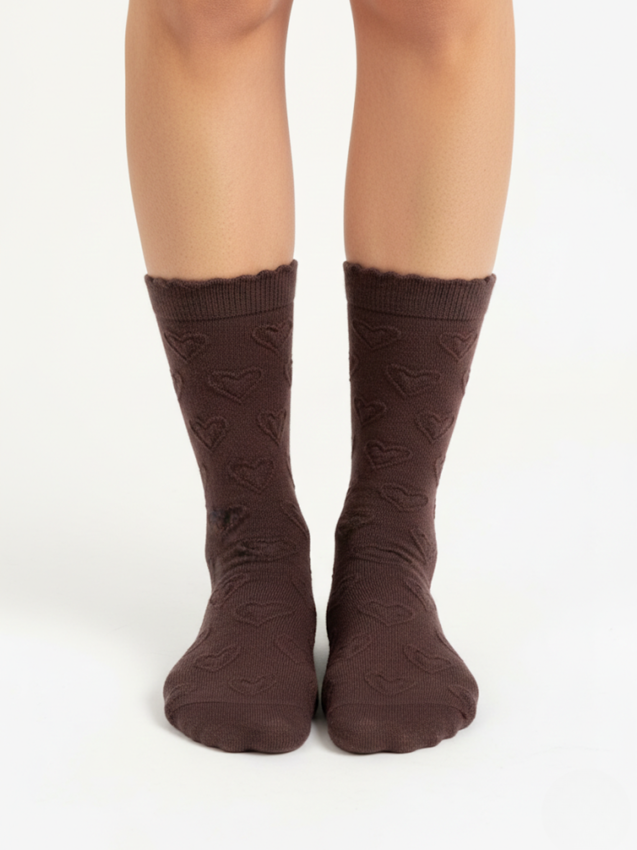Chaussettes “Cœur” en Nylon – 35/40