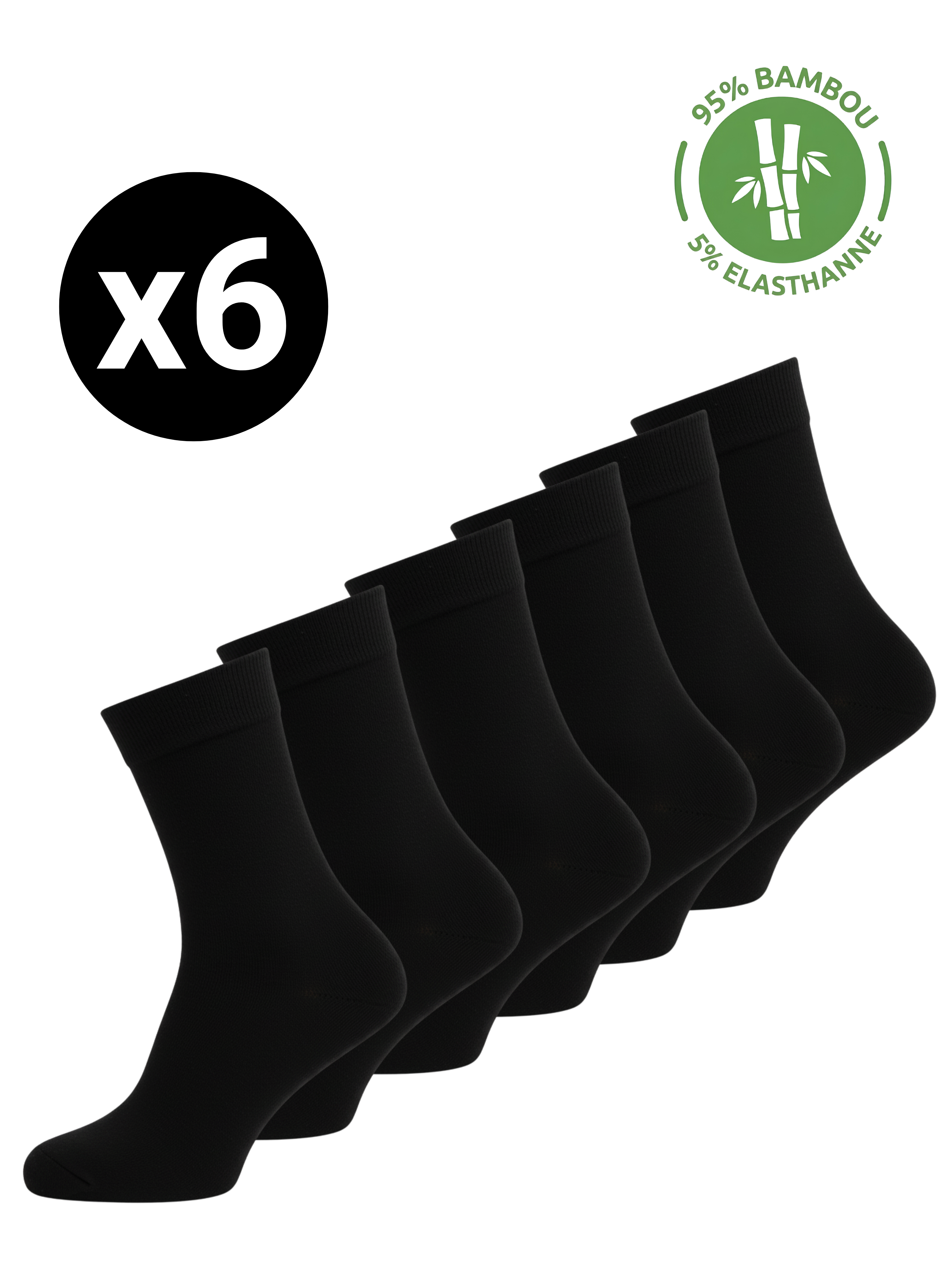 Chaussettes en Bambou – 40/46