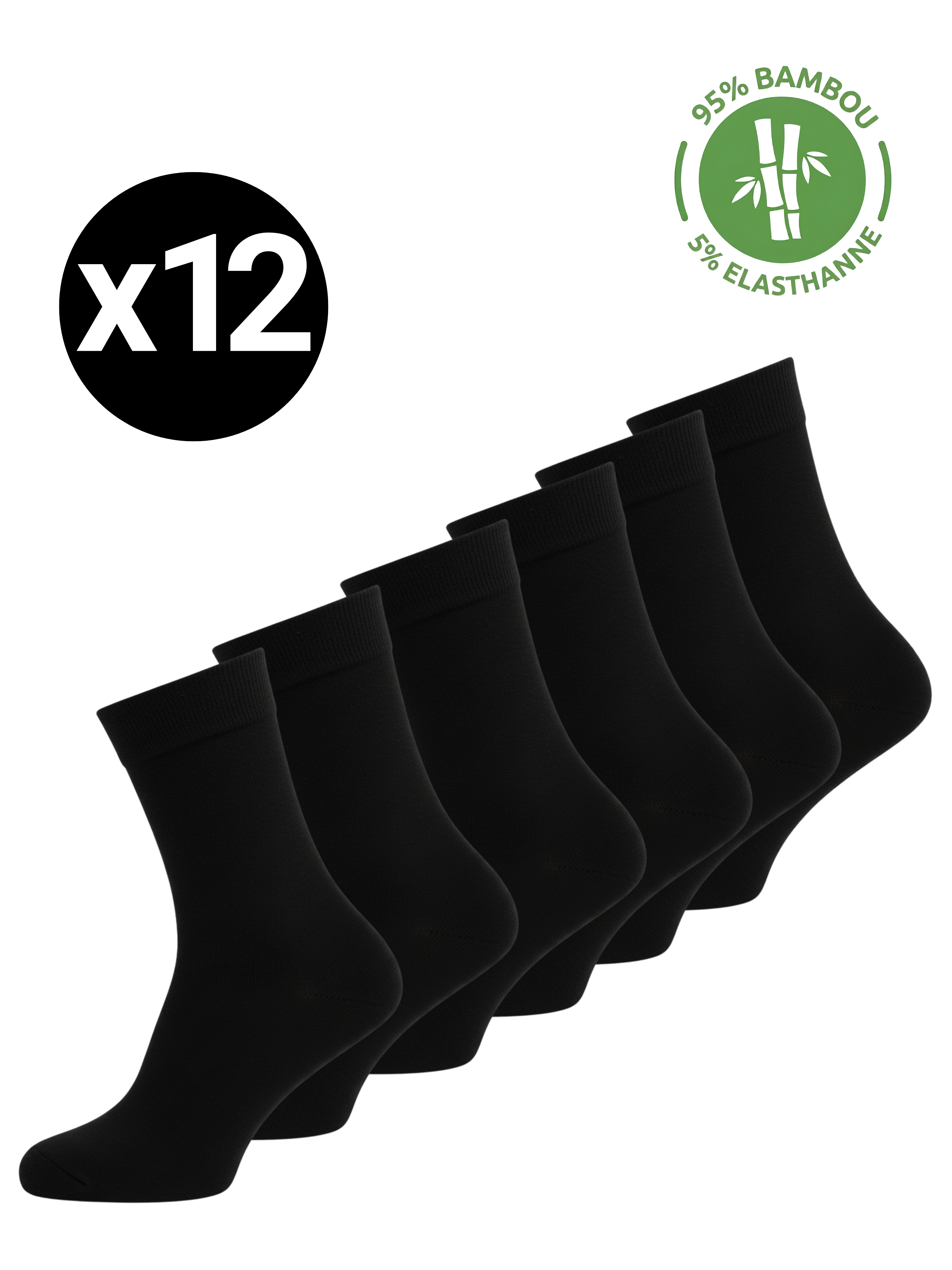 Chaussettes en Bambou – 40/46