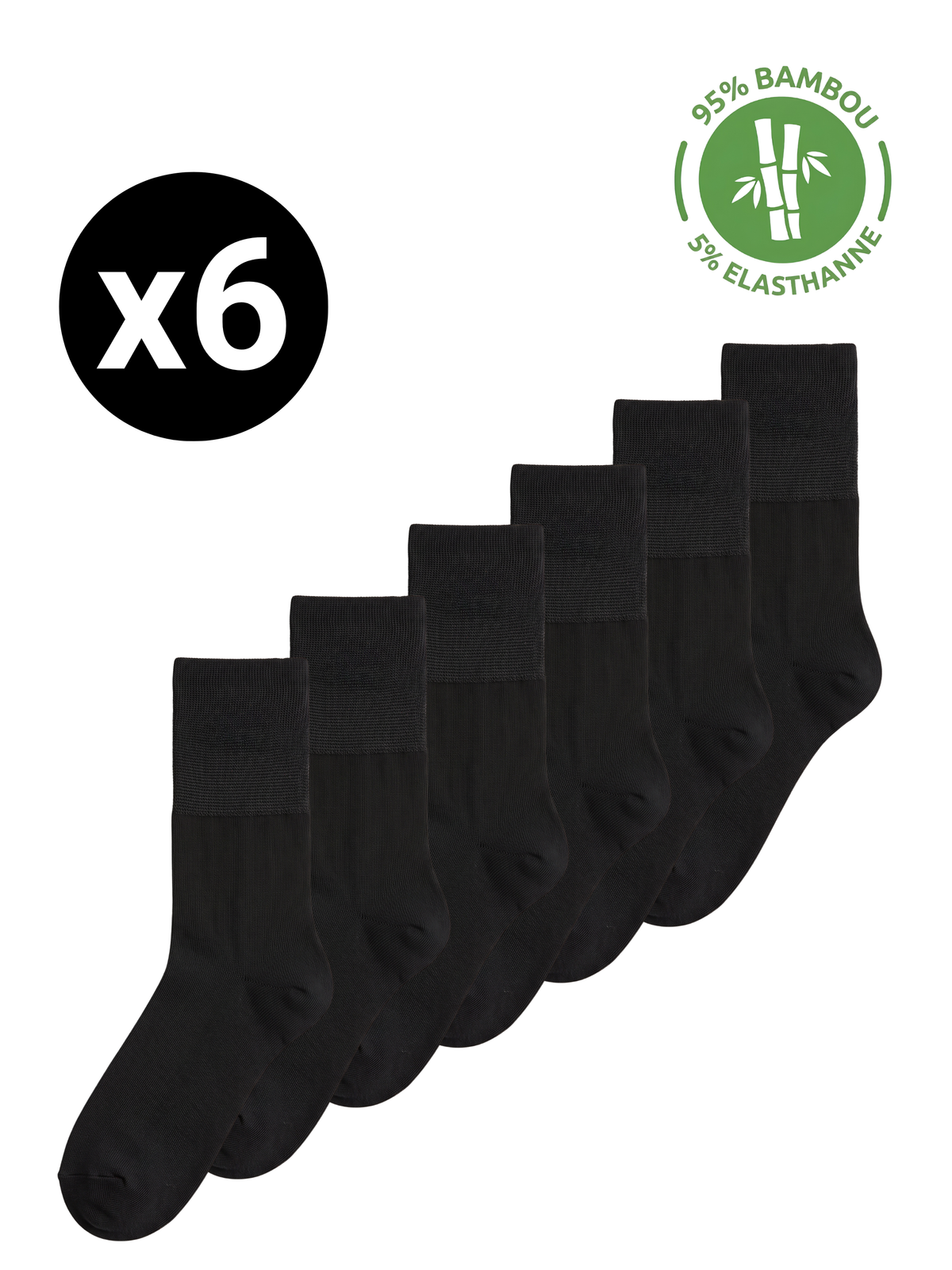 Chaussettes en Bambou – 40/46