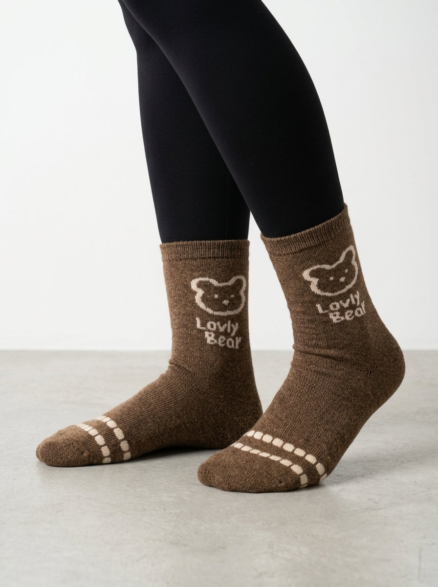 Chaussettes Fantaisie en Laine – 35/40