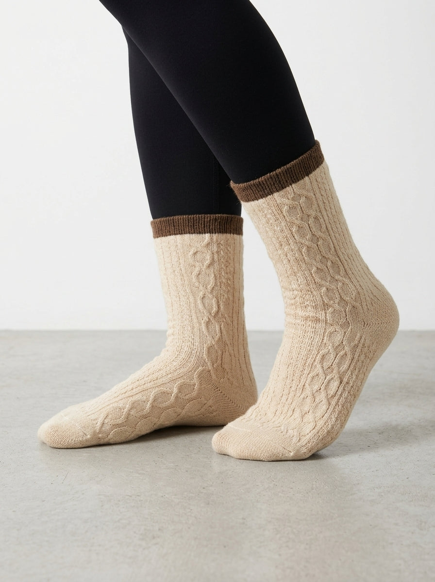 Chaussettes Fantaisie en Laine – 35/40