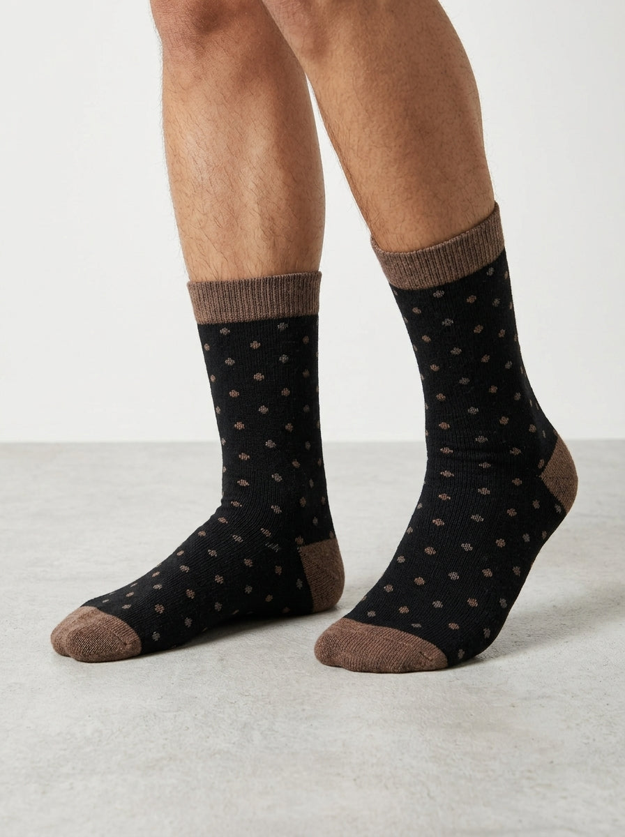 Chaussettes Pois en Laine – 40/46