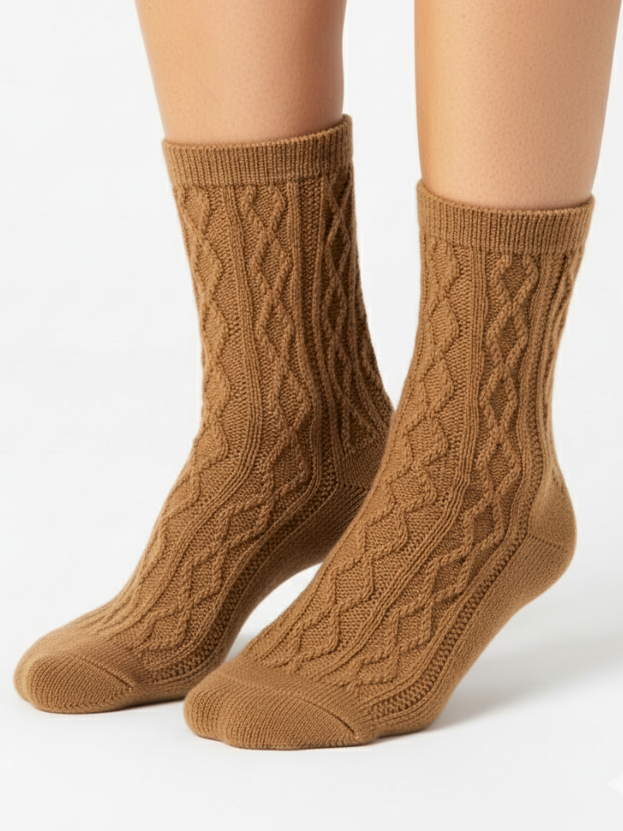 Chaussettes Douces Ă Torsades