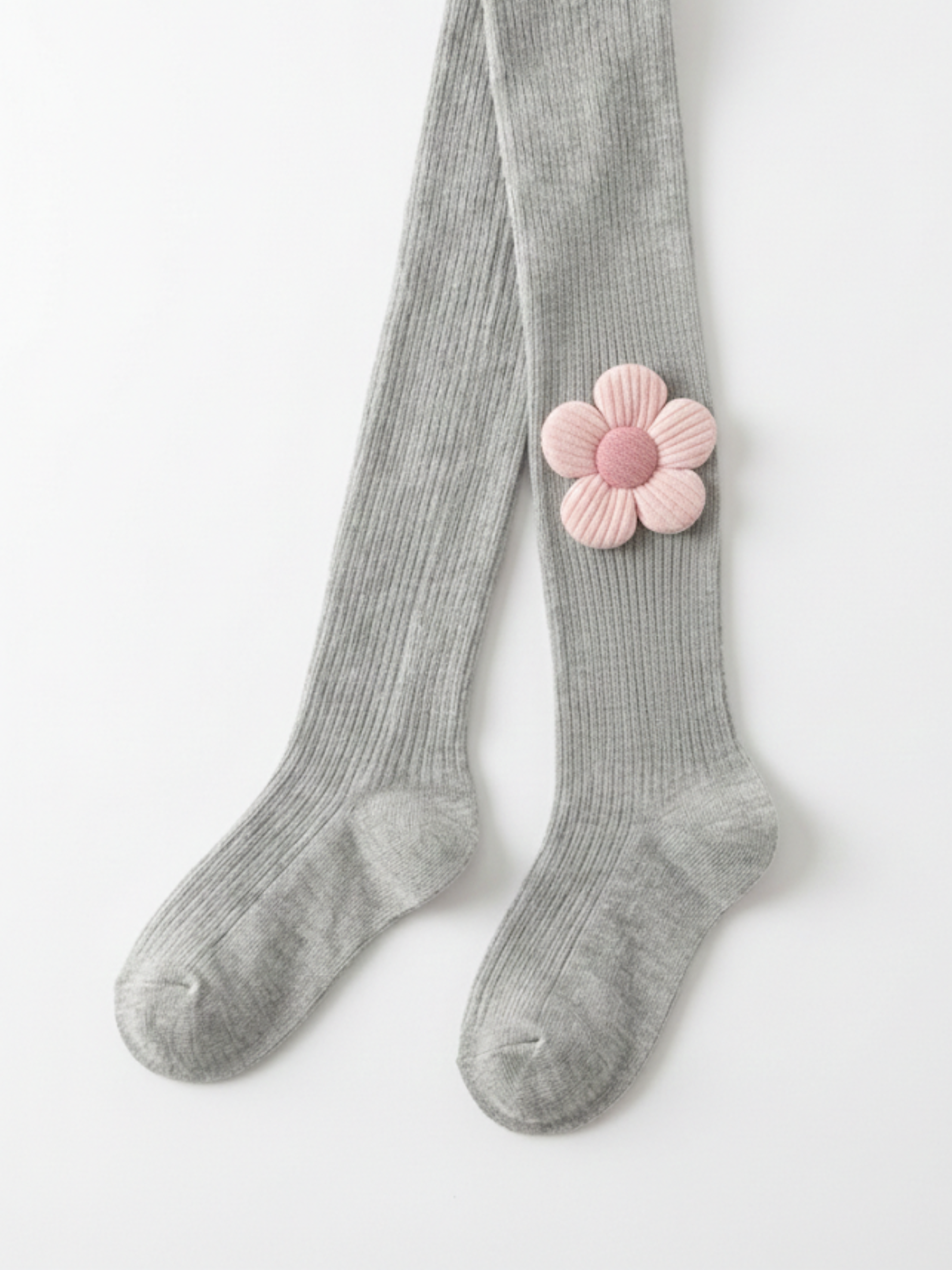 Collants 'Fleur' en Coton