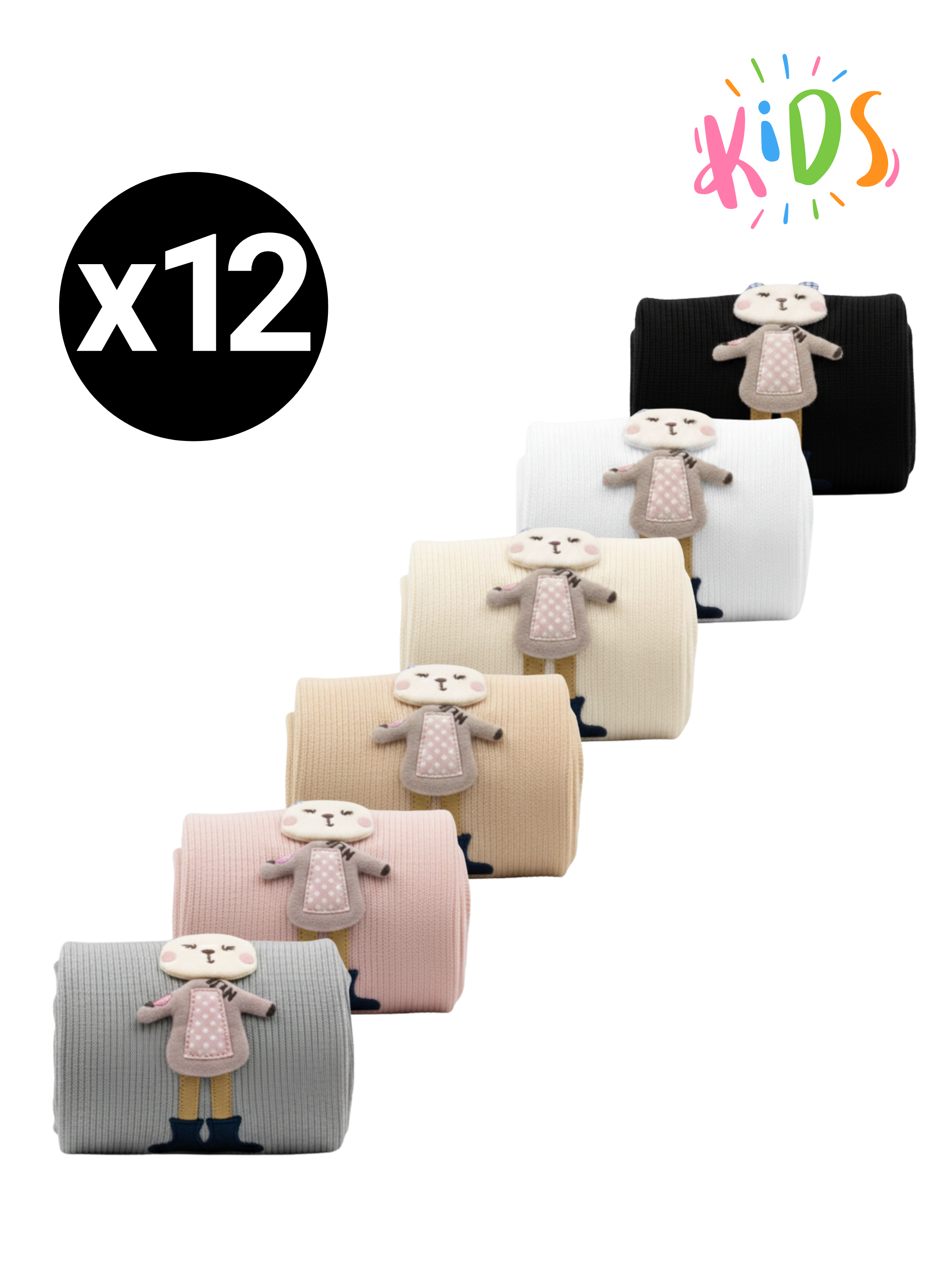 Collants 'Lapin' en Coton