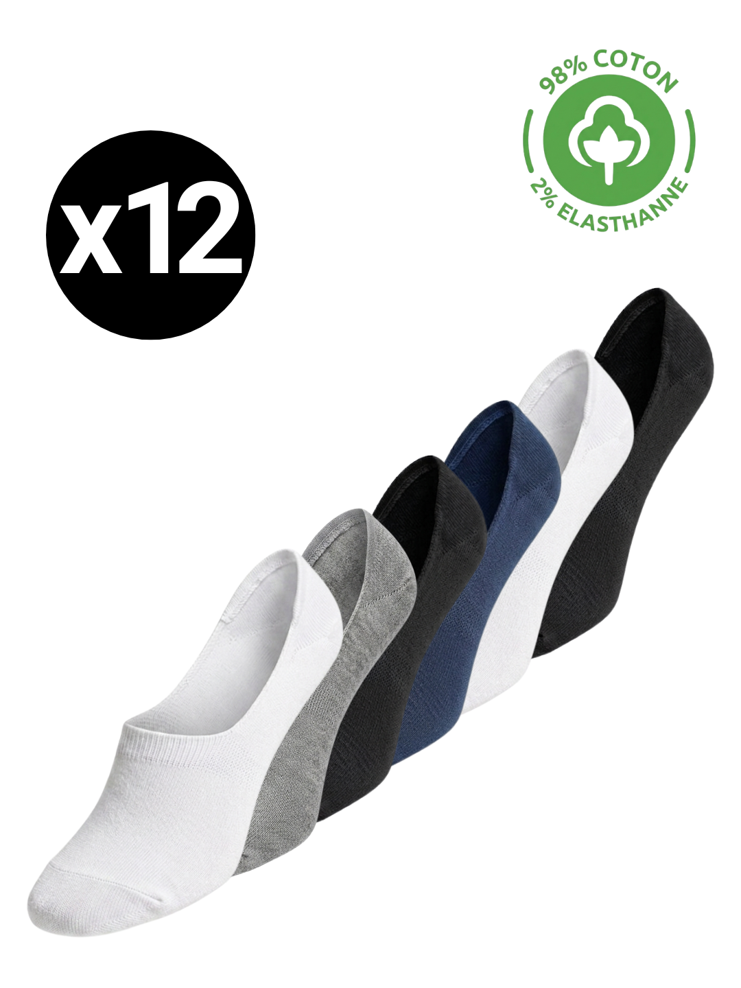 Socquettes en Coton – 40/46