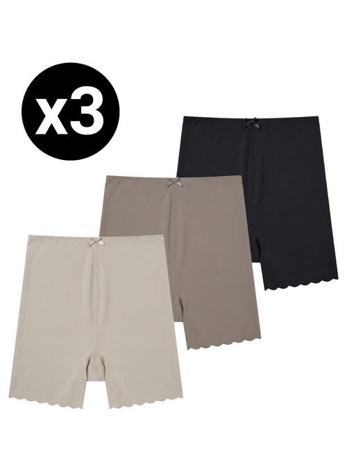 Shorty Gainant Léger Femme - Pack (x3)