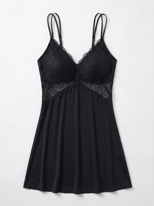 Nuisette Fluide en Dentelle