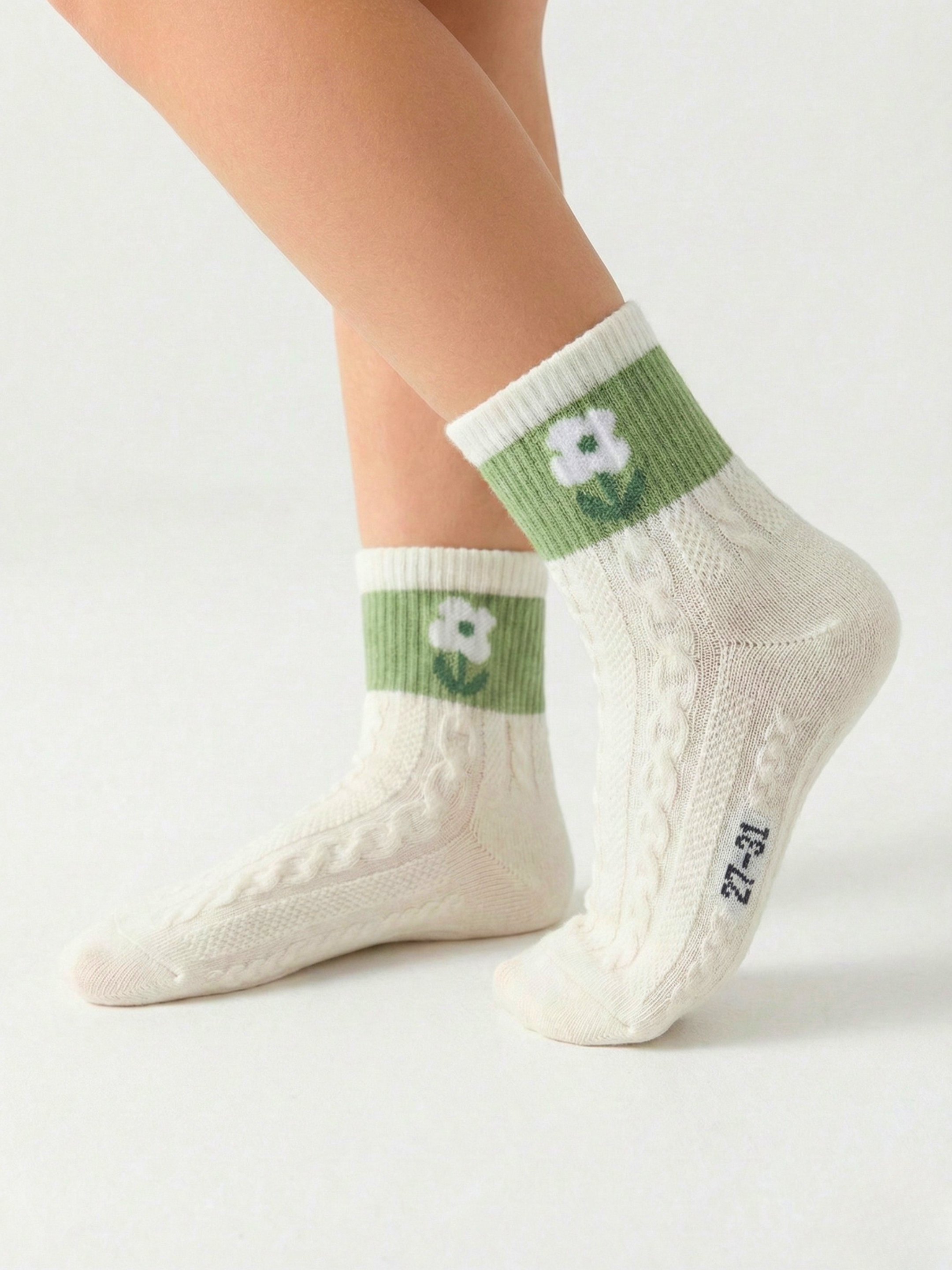 Chaussettes Coton 'Blossom' – Pack (x12)
