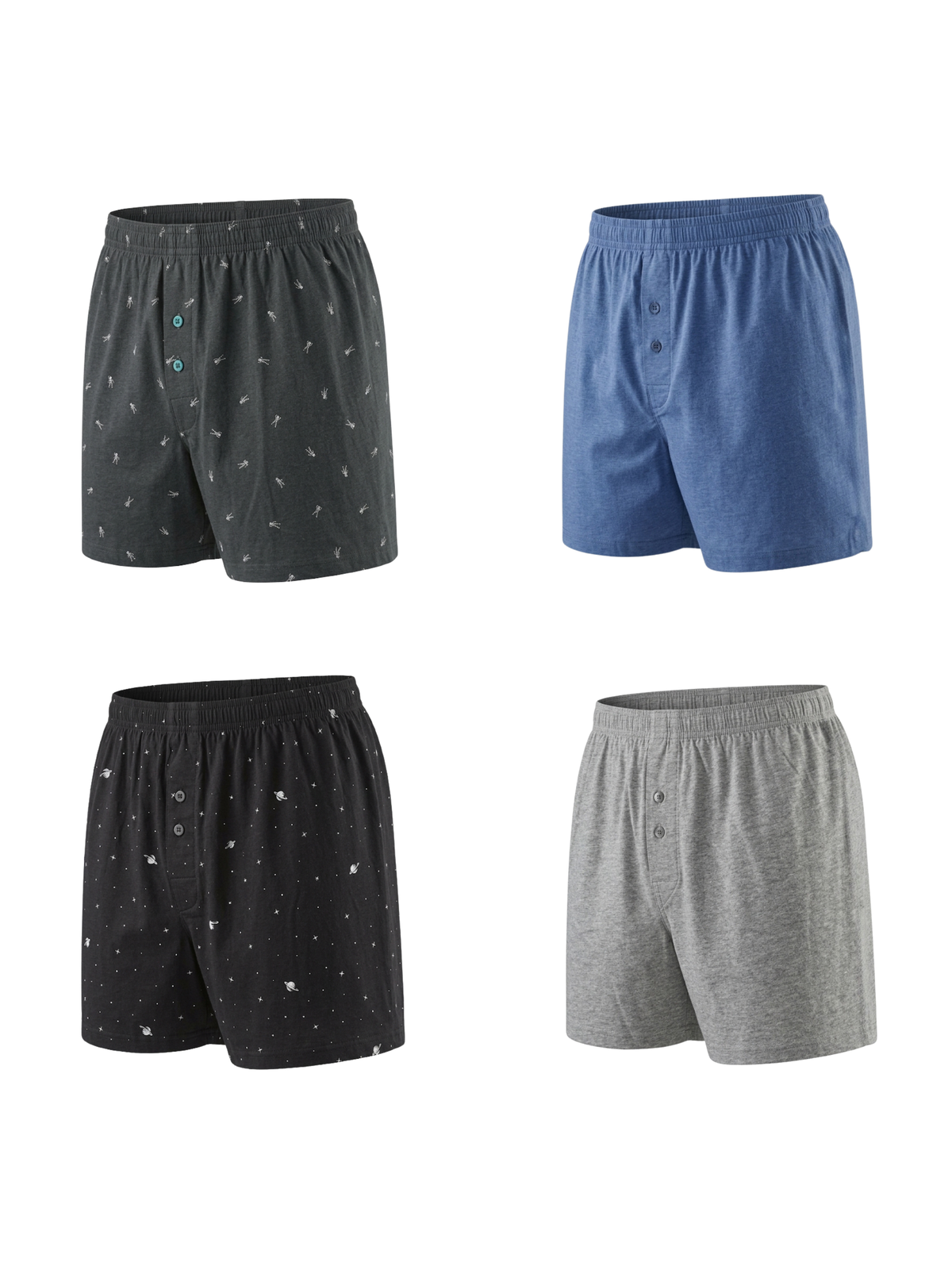 Caleçons Homme Aisance Absolue - Pack (x12)