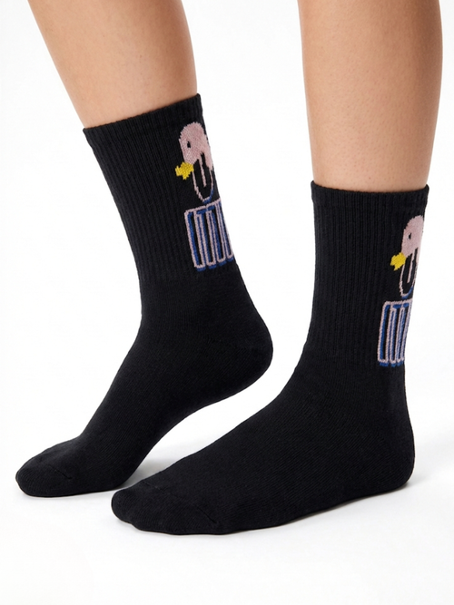 Chaussettes 'Graffiti' en Coton – 35/40
