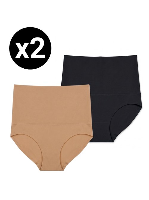 Slip Gainant Sculptant Bords Invisibles - Pack (x2)