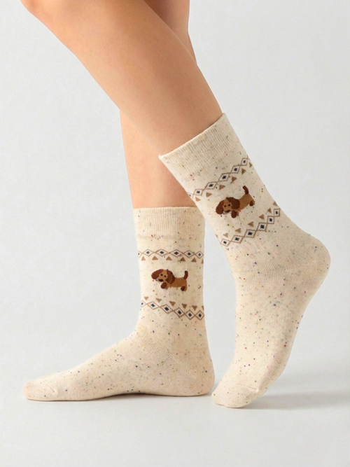 Chaussettes 'Cannelle' en Coton – 35/40