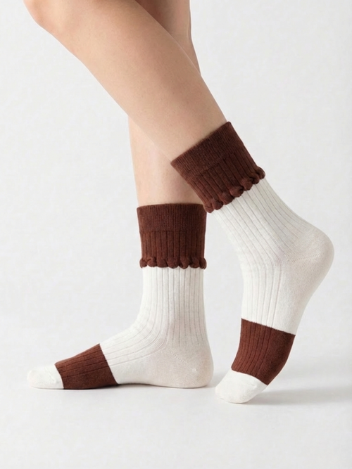 Chaussettes 'Cannelle' en Coton – 35/40