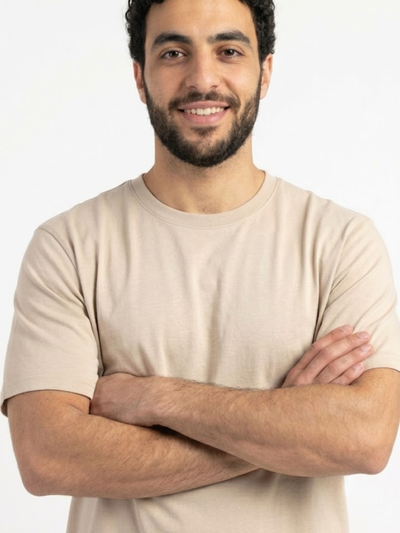 Ensemble Pyjama Rayé Homme – Beige