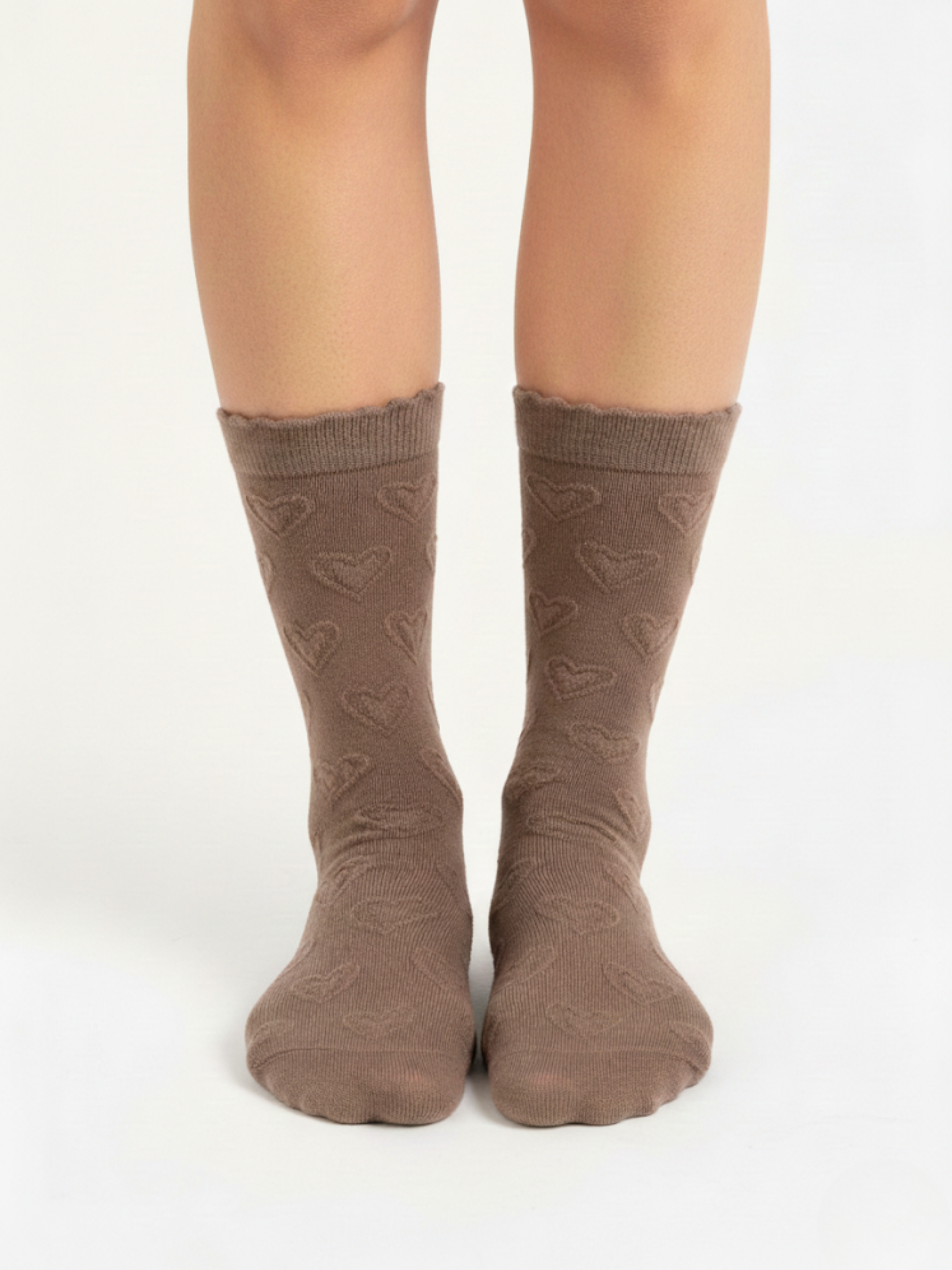 Chaussettes “Cœur” en Nylon – 35/40