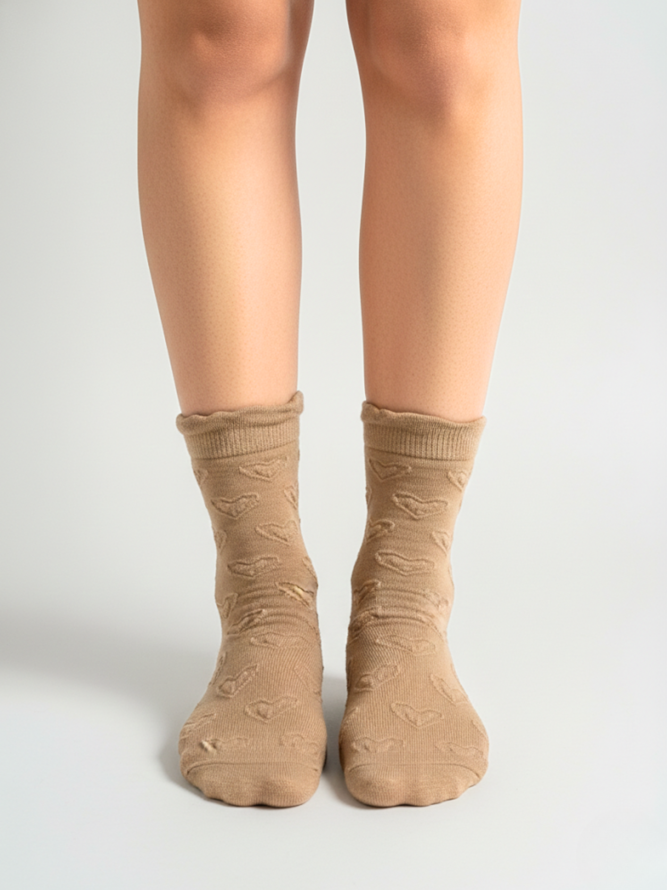 Chaussettes “Cœur” en Nylon – 35/40