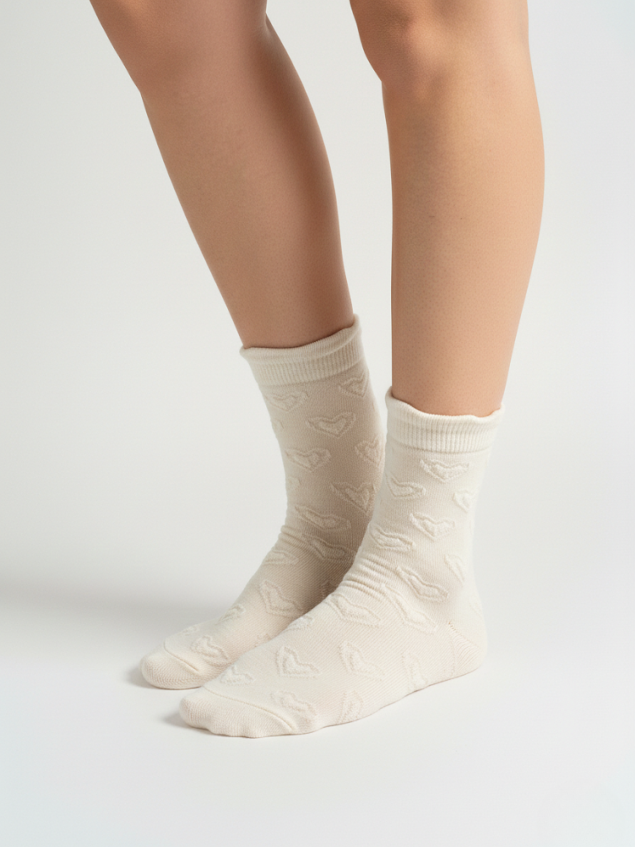 Chaussettes “Cœur” en Nylon – 35/40