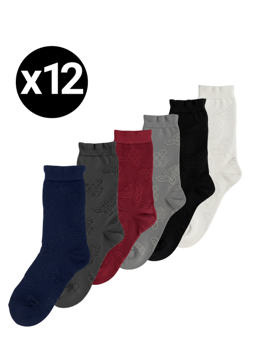 Chaussettes “Rose” en Nylon – 35/40