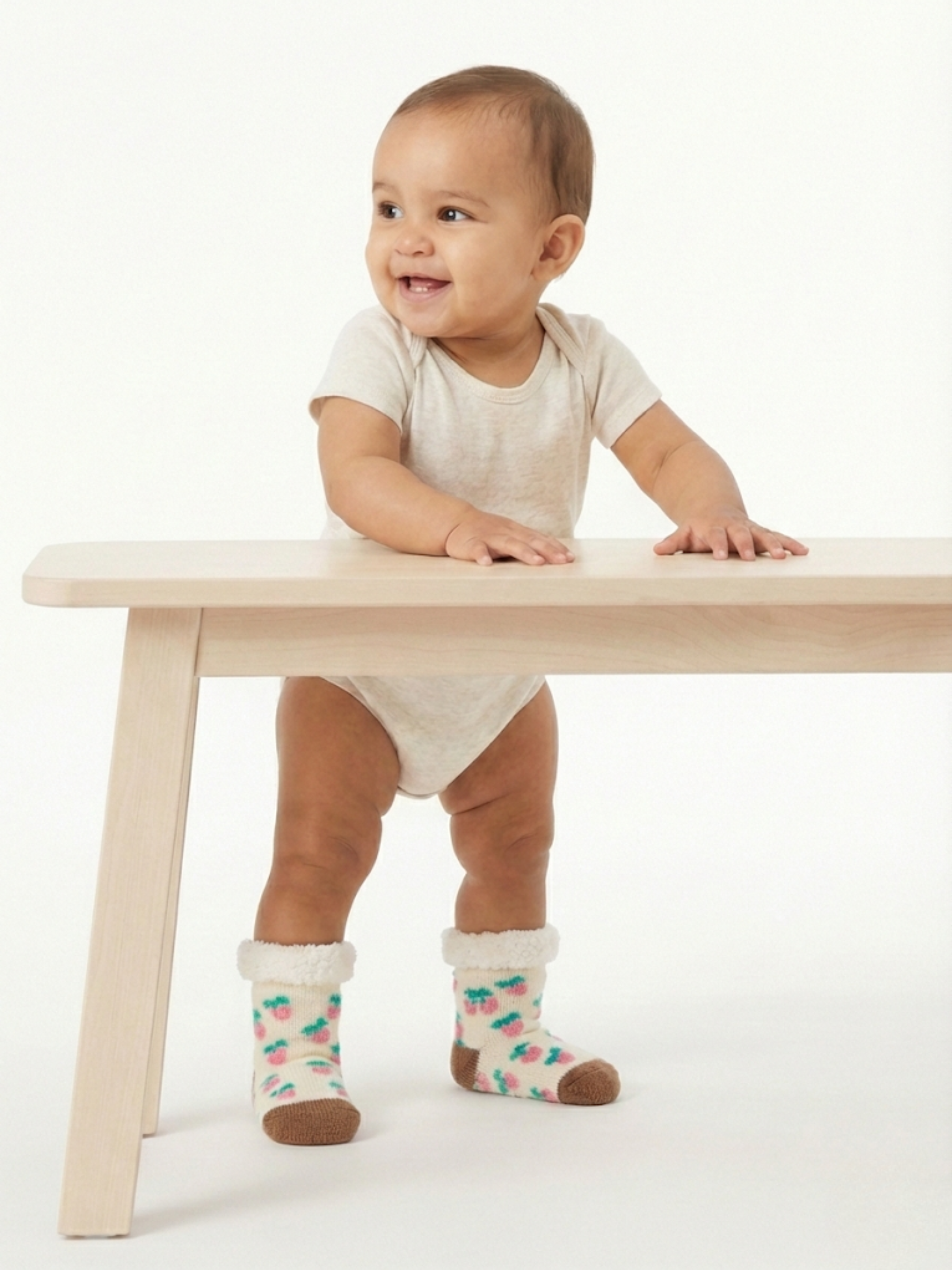 Chaussettes Sherpa Bébé Fille – Pack (x6)