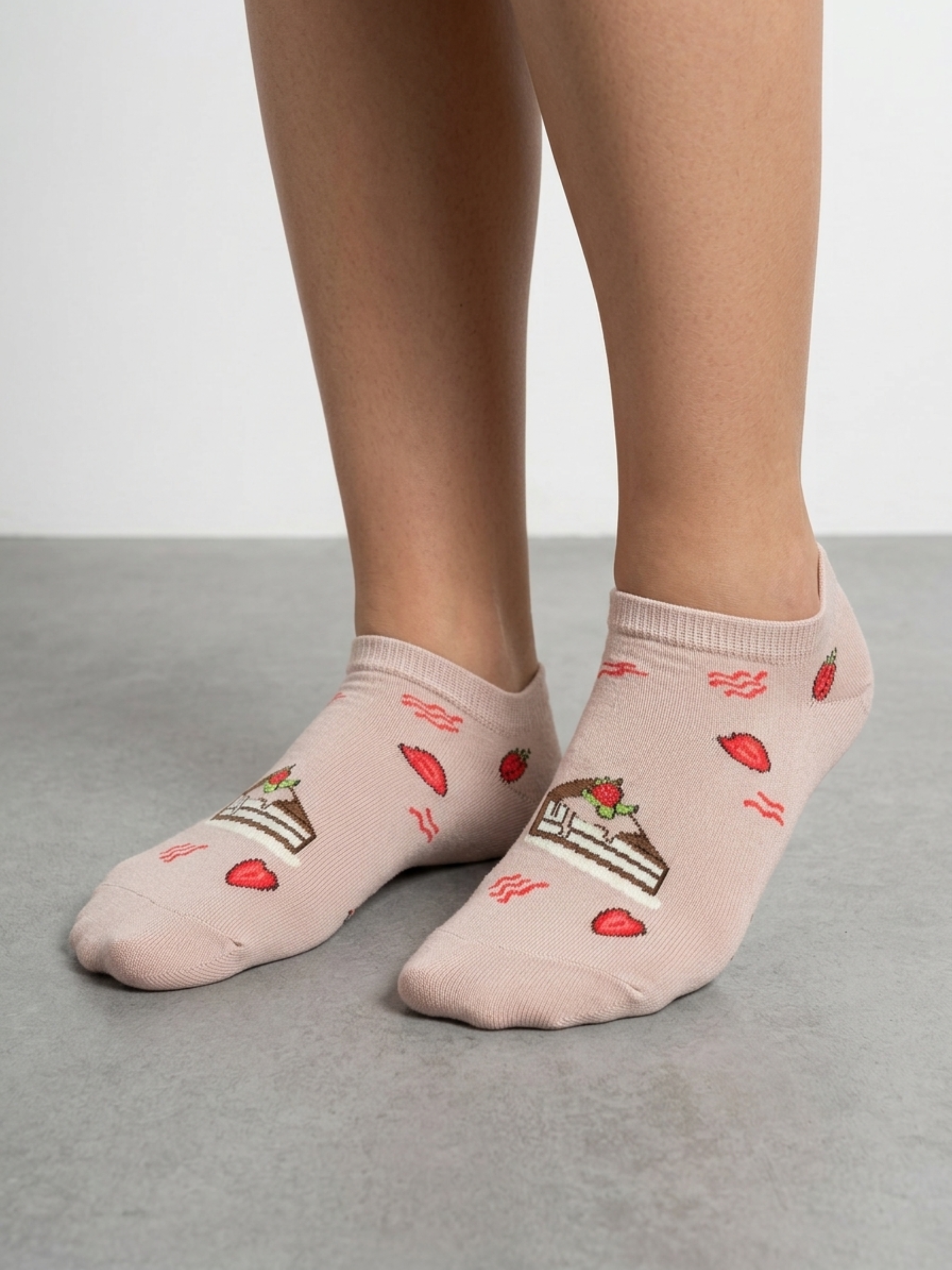 Socquettes en Coton 'Gourmandise' – 35/40