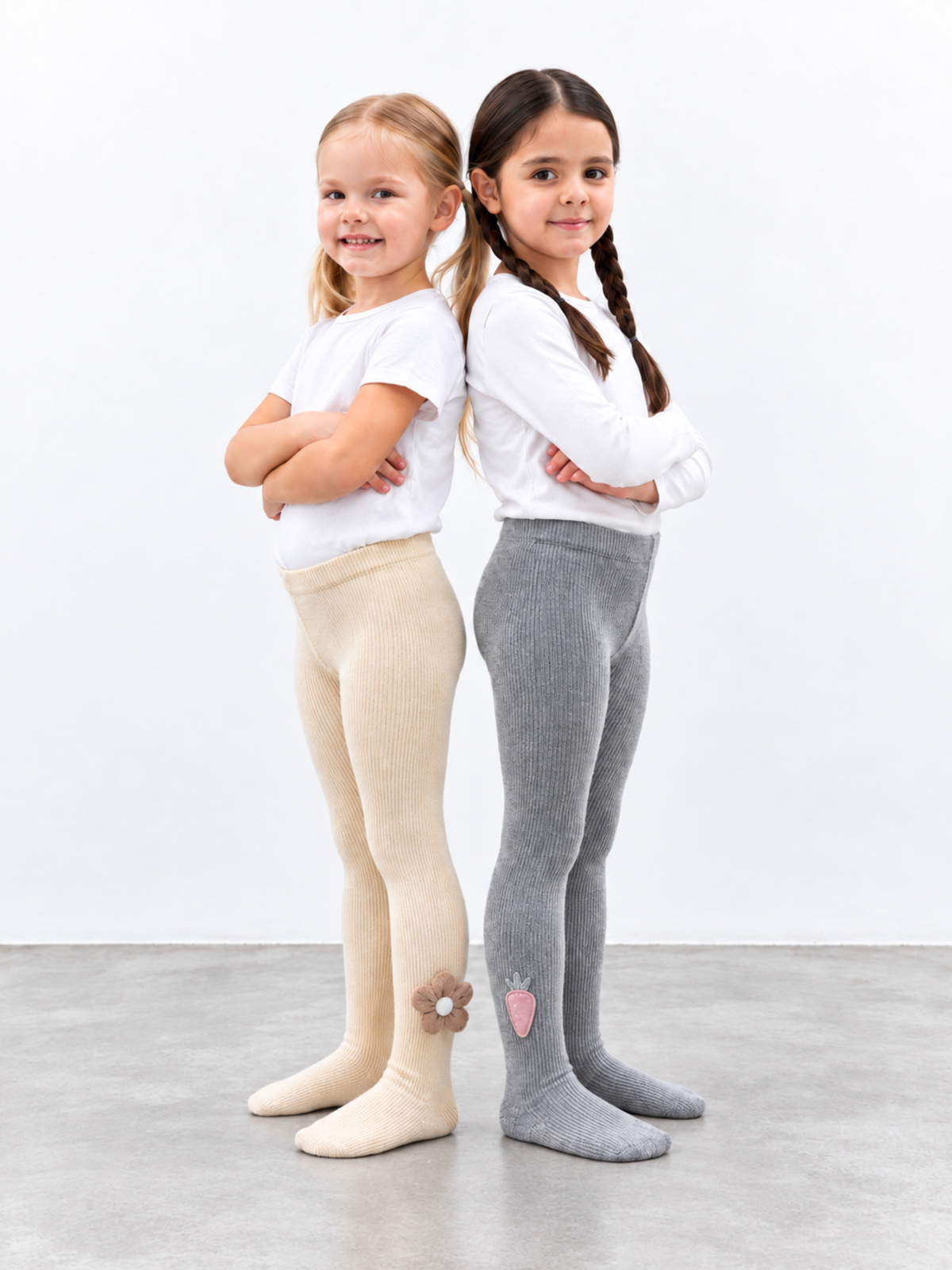Collants Fille en Coton – Pack (x12)