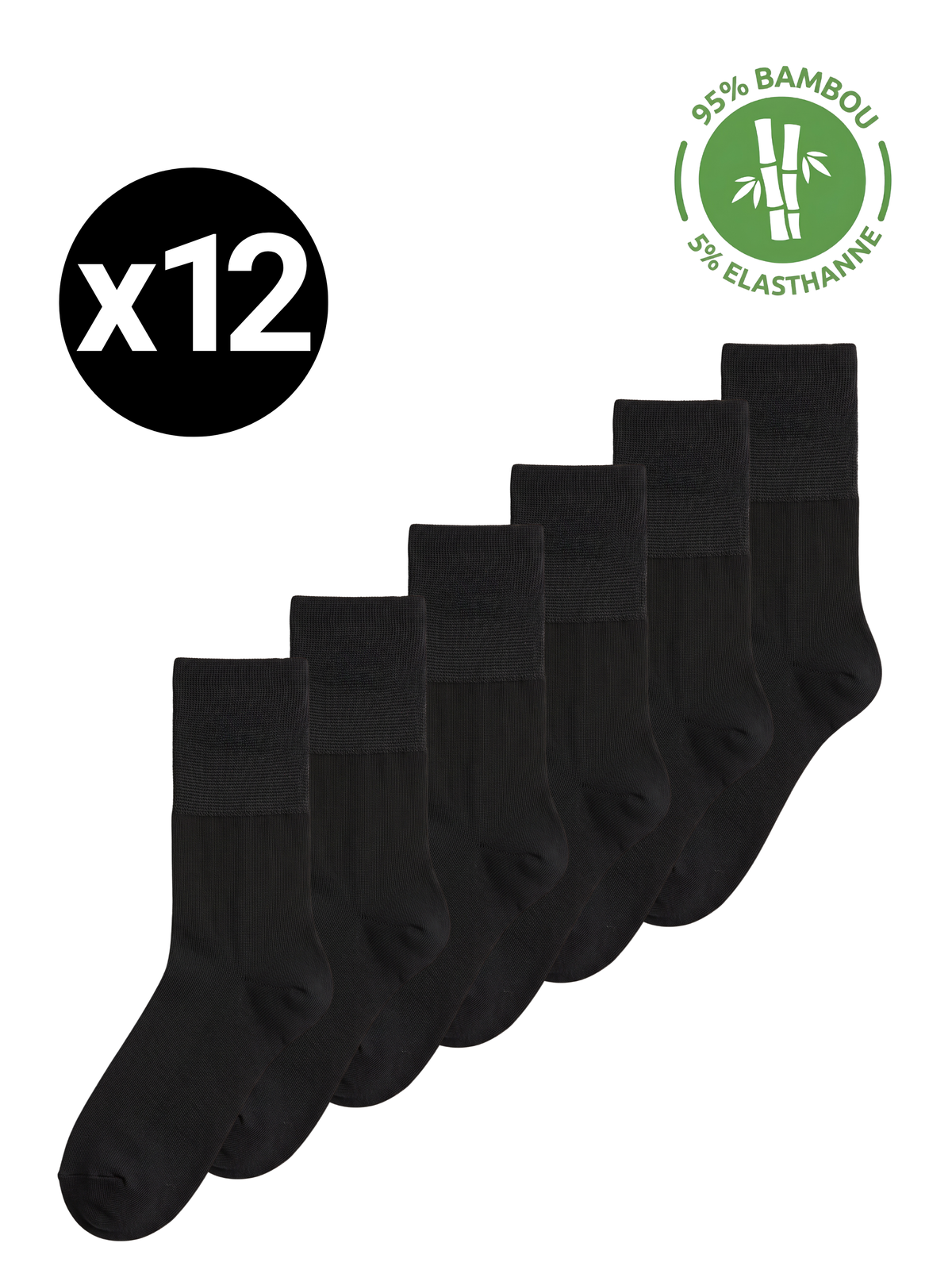 Chaussettes en Bambou – 40/46