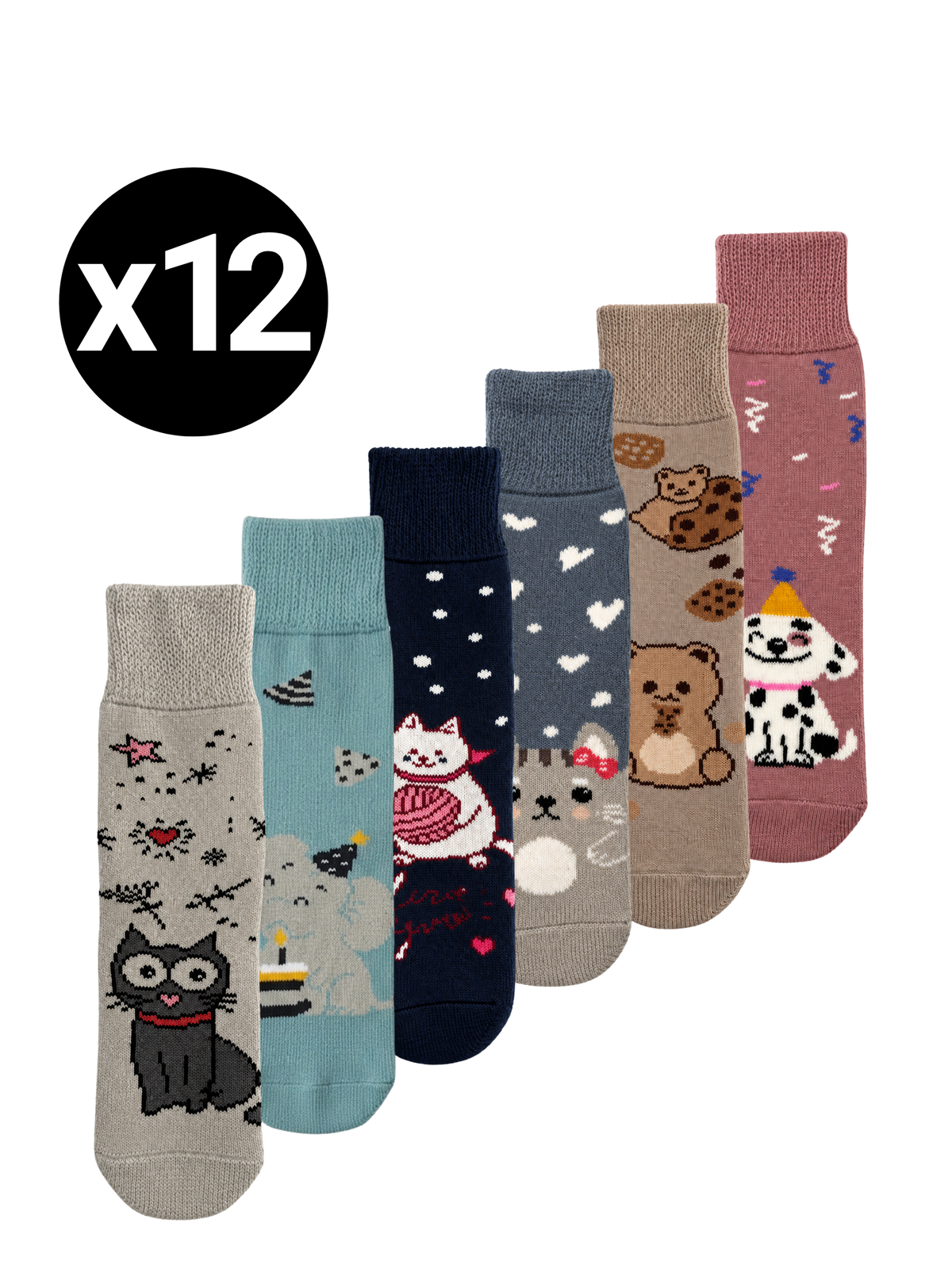 Chaussettes Thermique Fantasie – 35/40