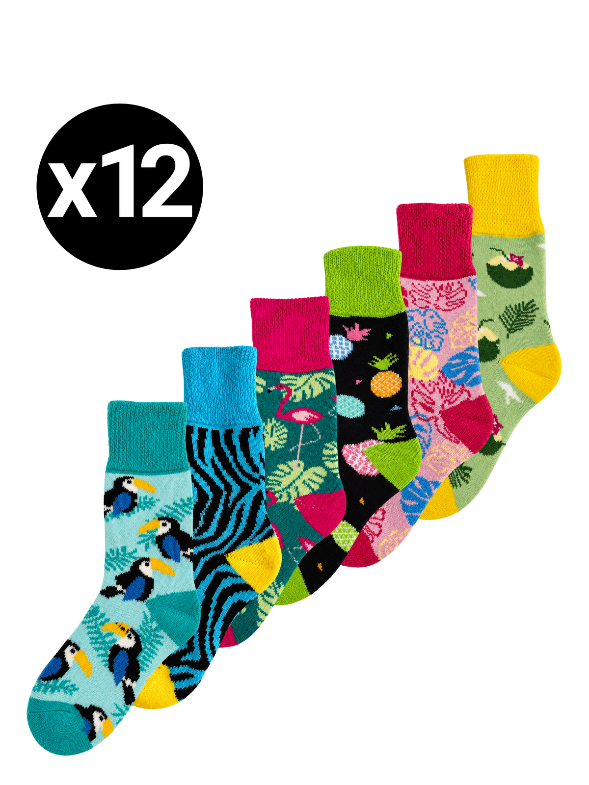 Chaussettes Thermique Jungle & Exotiques – 35/40
