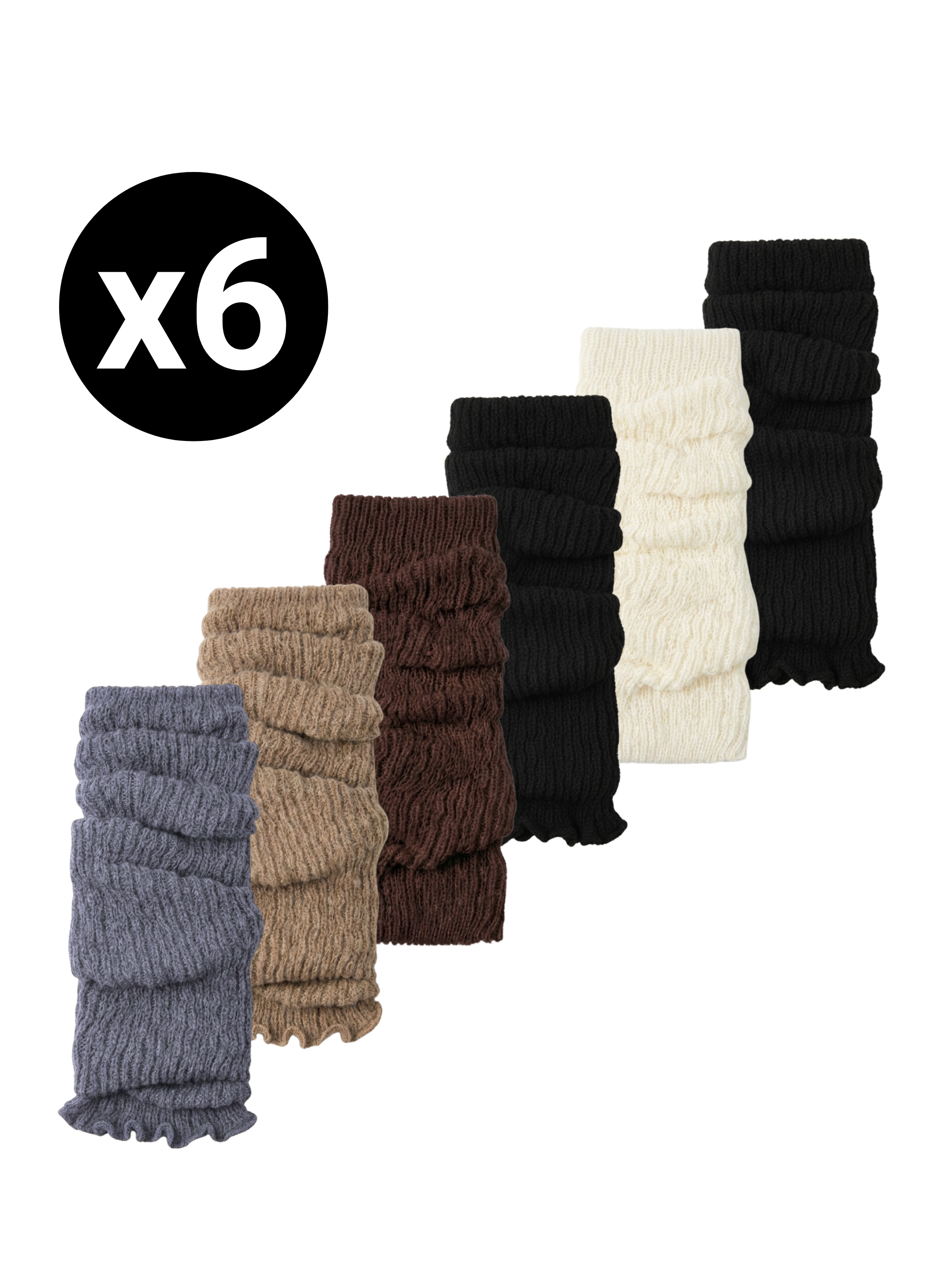 Guêtres Tricotées Adultes