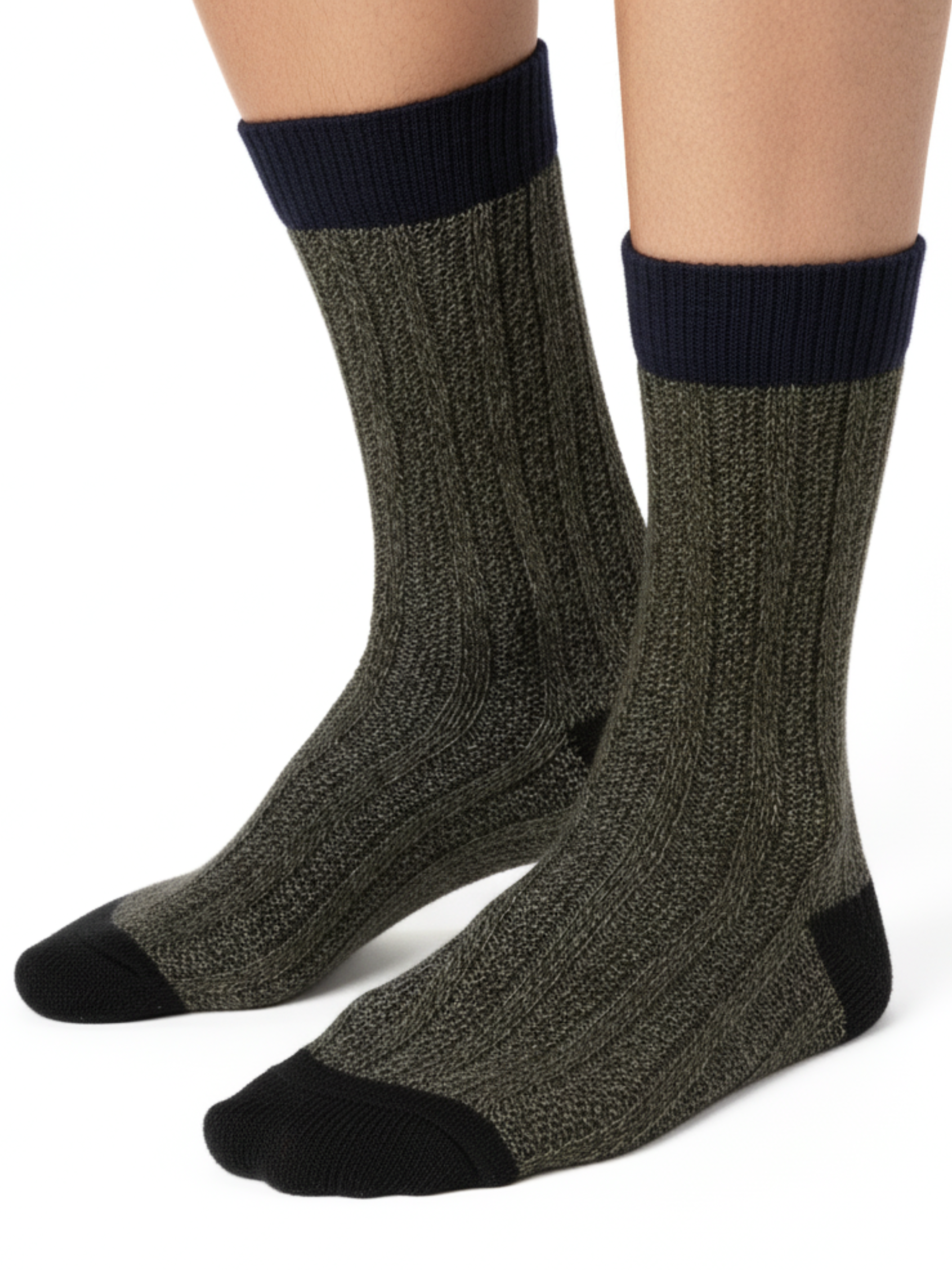 Chaussettes Cachemire Texturées