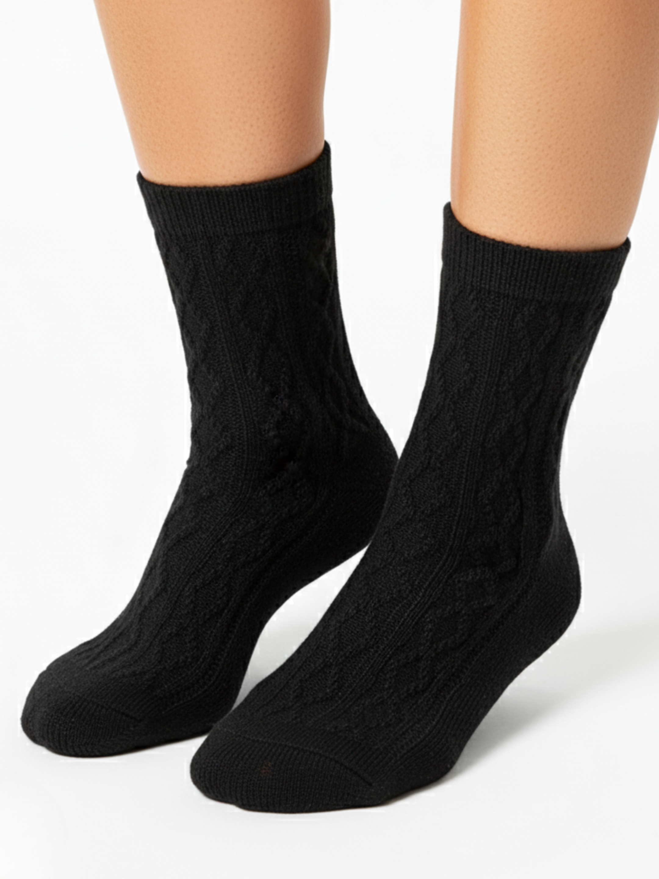 Chaussettes Douces à Torsades