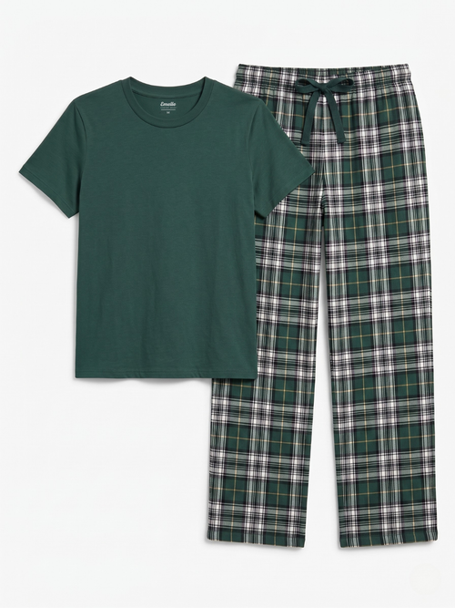Ensemble Pyjama Femme – Vert Royal