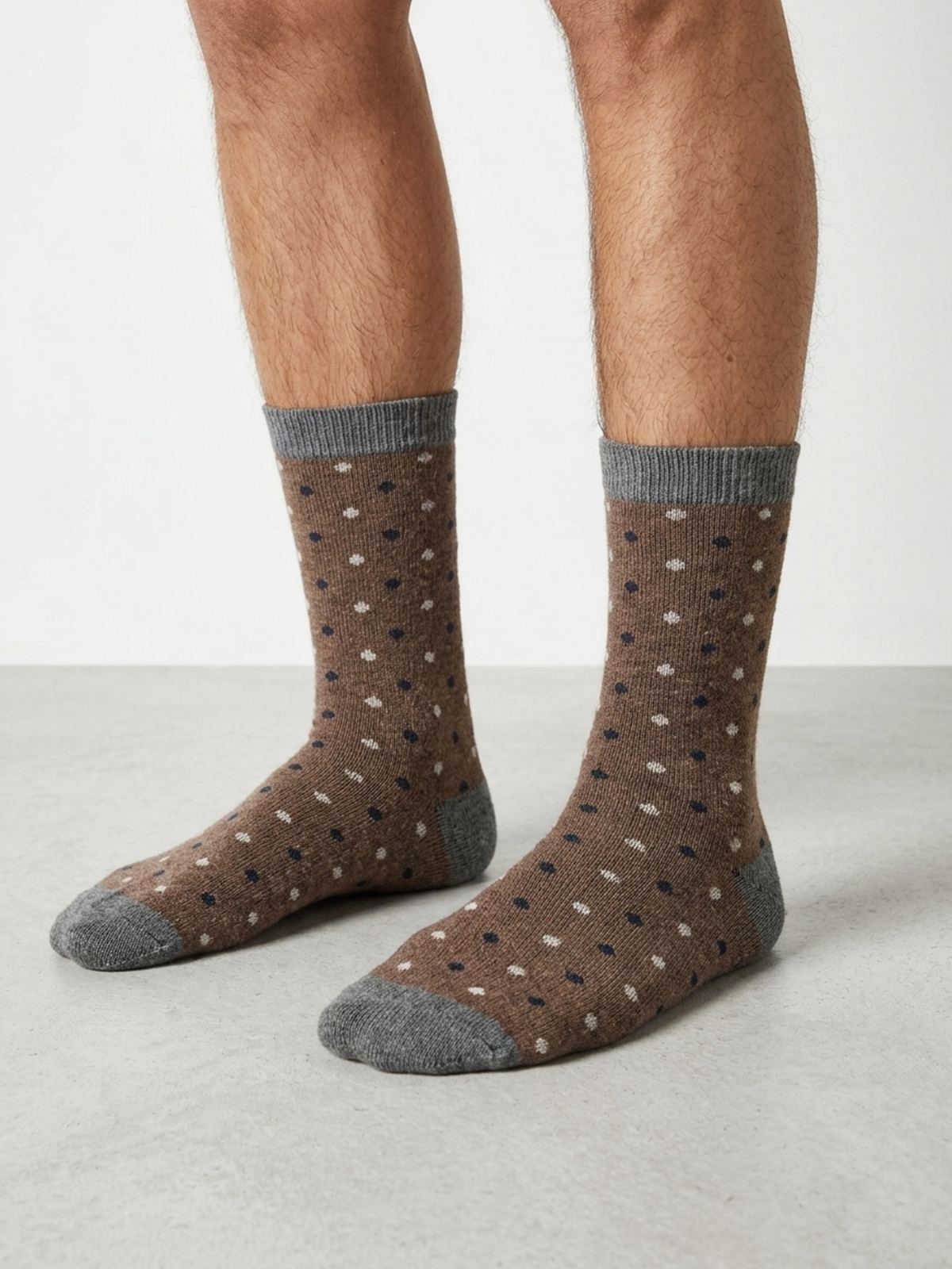 Chaussettes Pois en Laine – 40/46