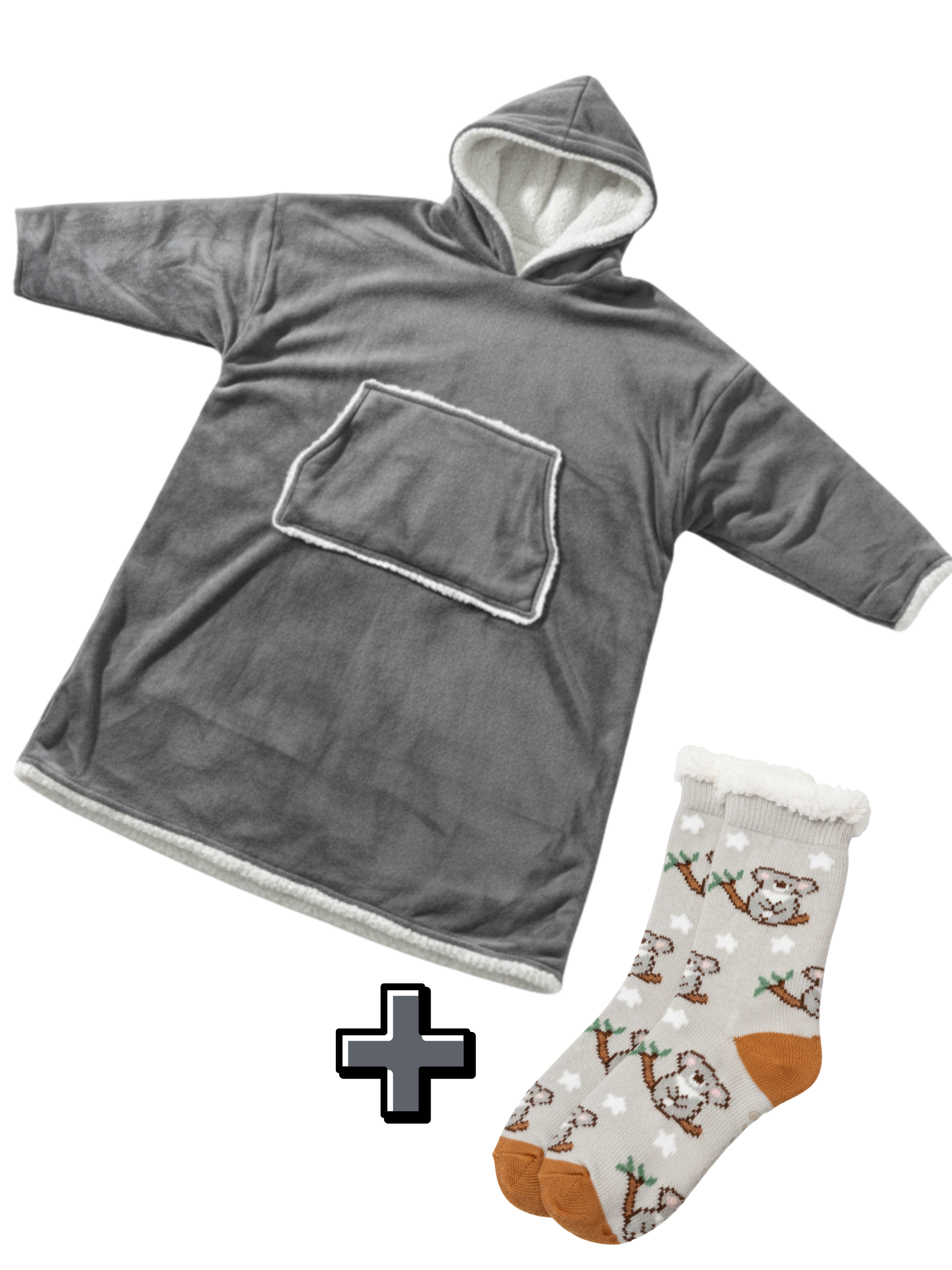 Capuche Emelle + Chaussettes Sherpa Standard