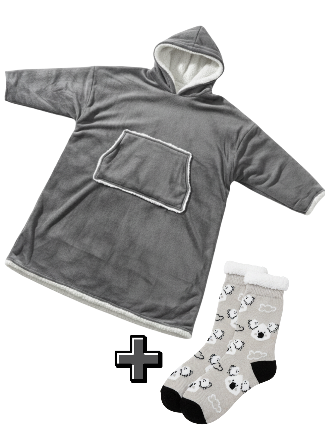 Capuche Emelle + Chaussettes Sherpa Standard