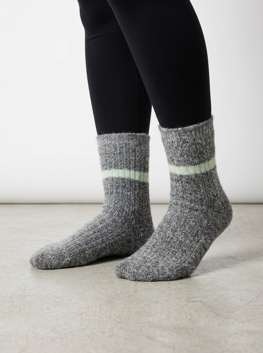 Chaussettes Chinées en Laine – 35/40
