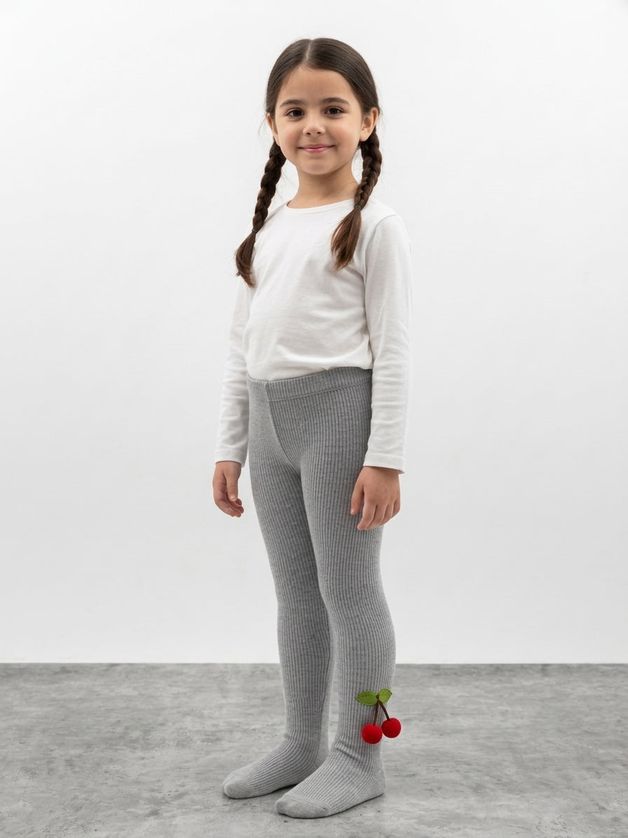 Collants 'Cerise' en Coton
