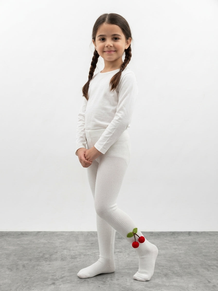 Collants 'Cerise' en Coton