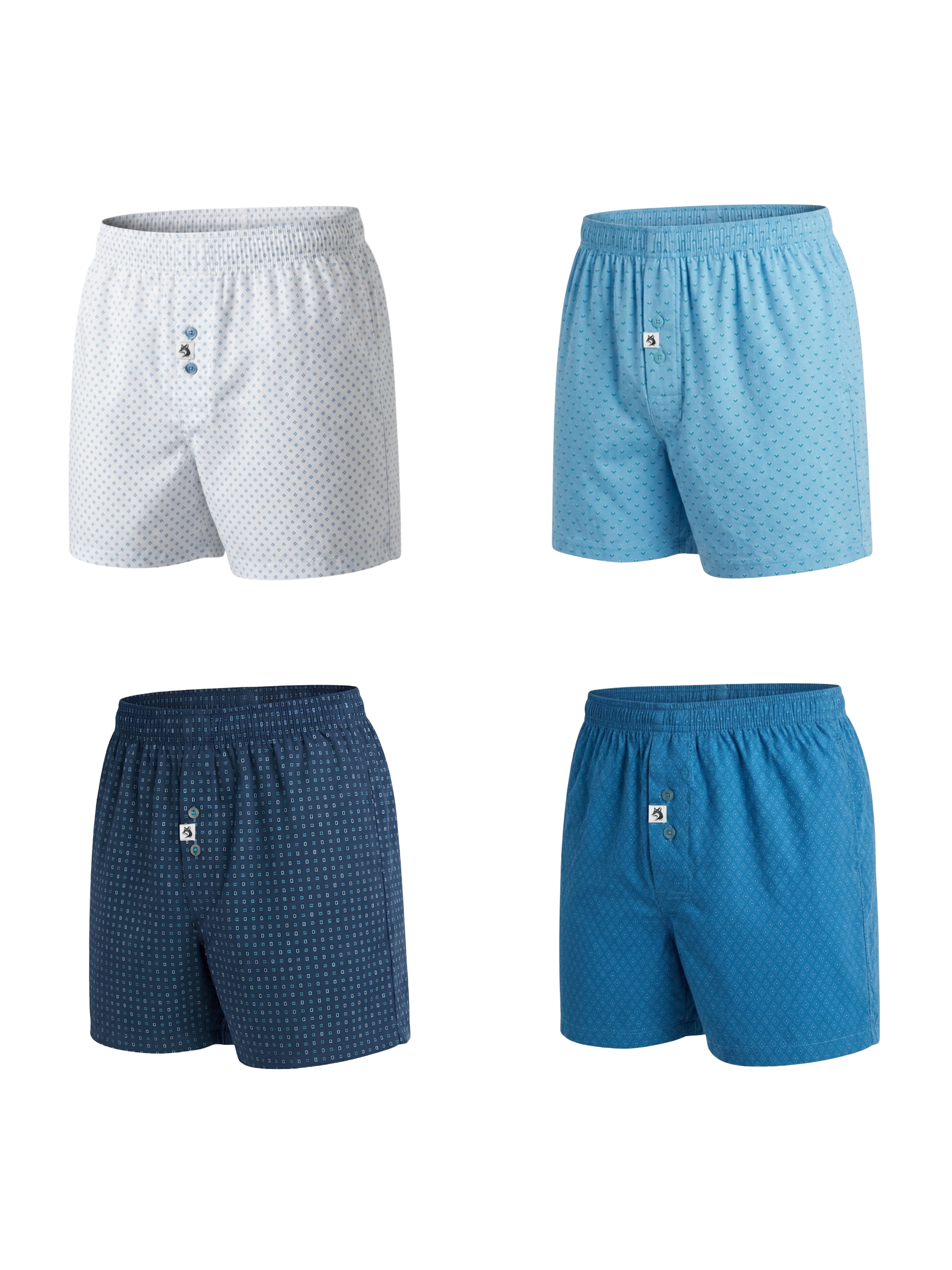 Caleçons Homme Confort – Pack (x8)